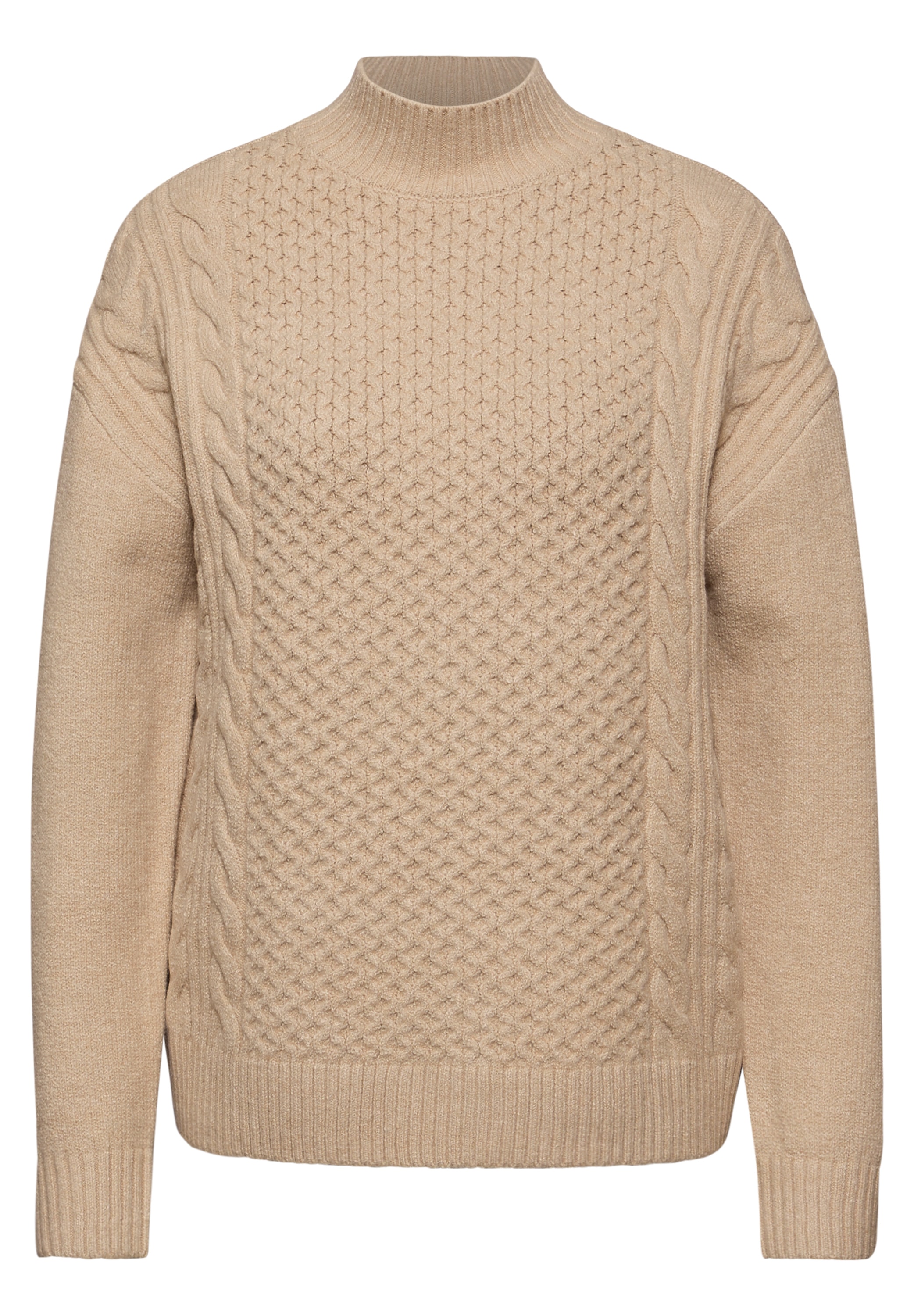 STREET ONE Rollkragenpullover Grobstrick