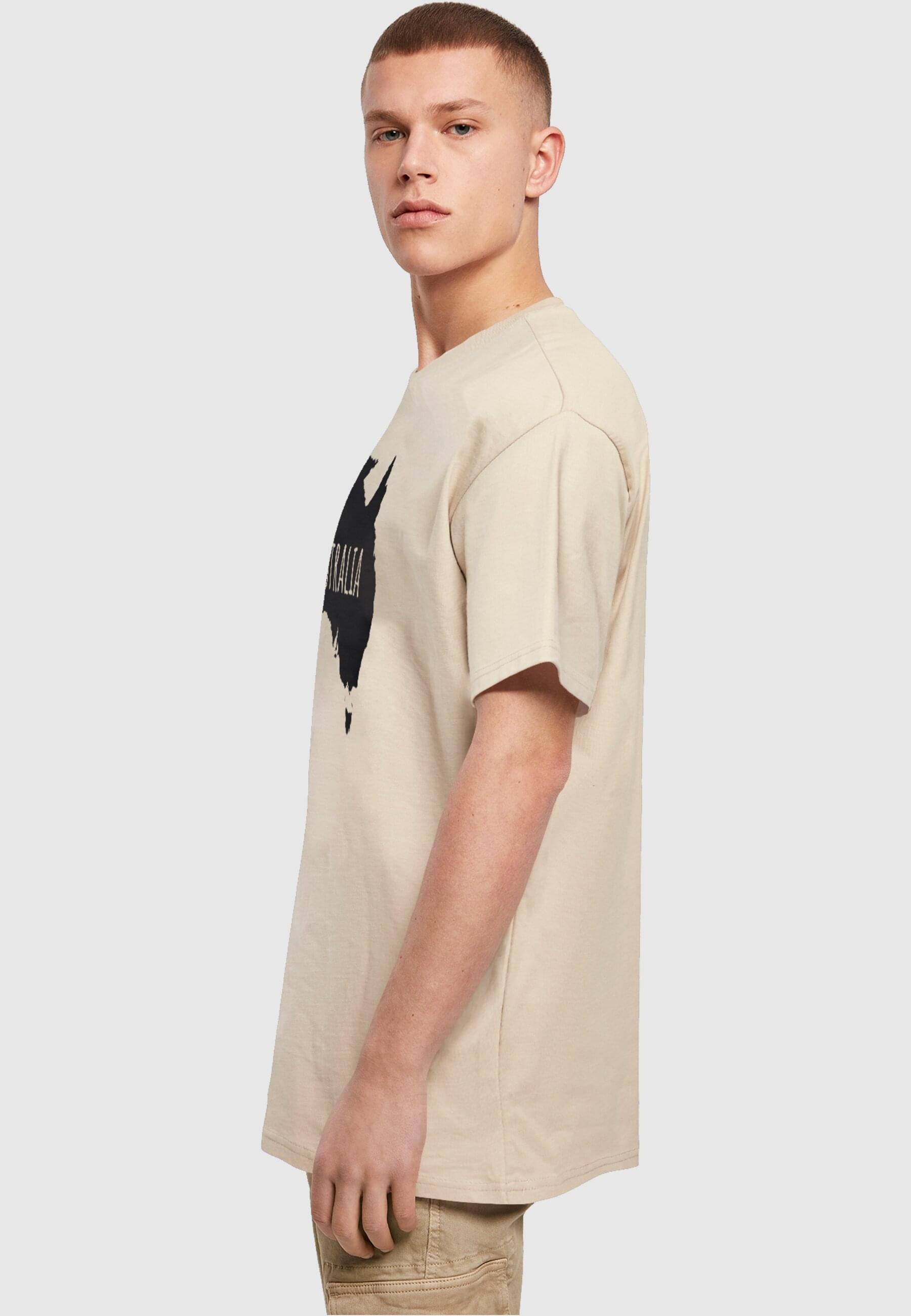 Merchcode T-Shirt »Merchcode Herren Australia Heavy Oversize Tee-BY102«, (1 tlg.)