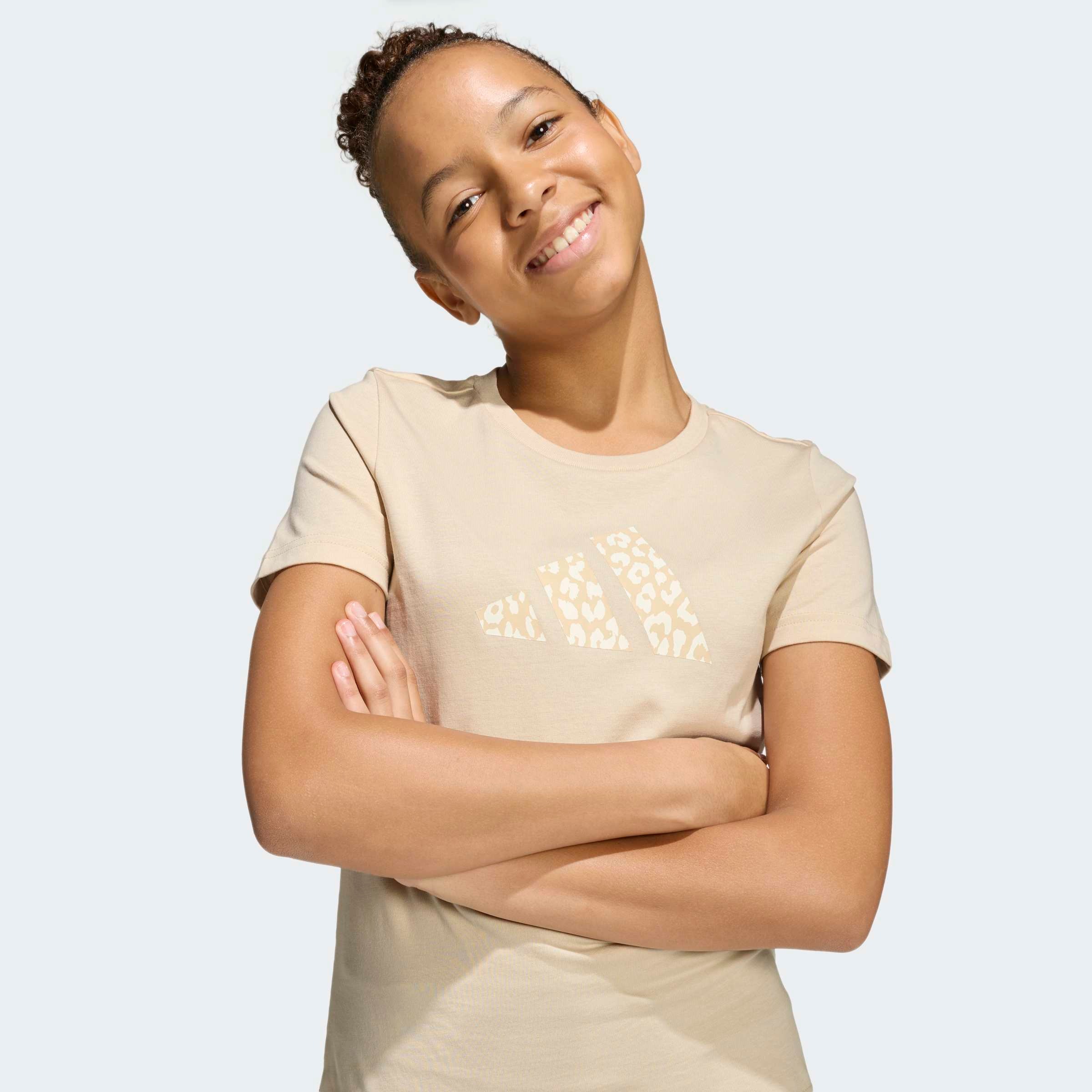 adidas Sportswear T-Shirt »JUNIOR GIRLS GRAFIK, TIERMUSTER«