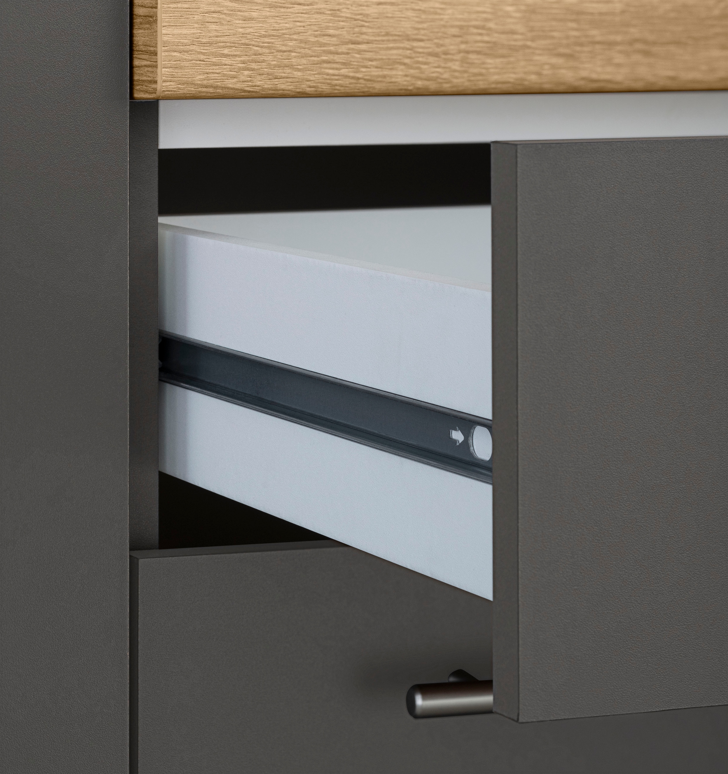 wiho Küchen Küchenzeile »Unna«, ohne E-Geräte, Breite 220 cm