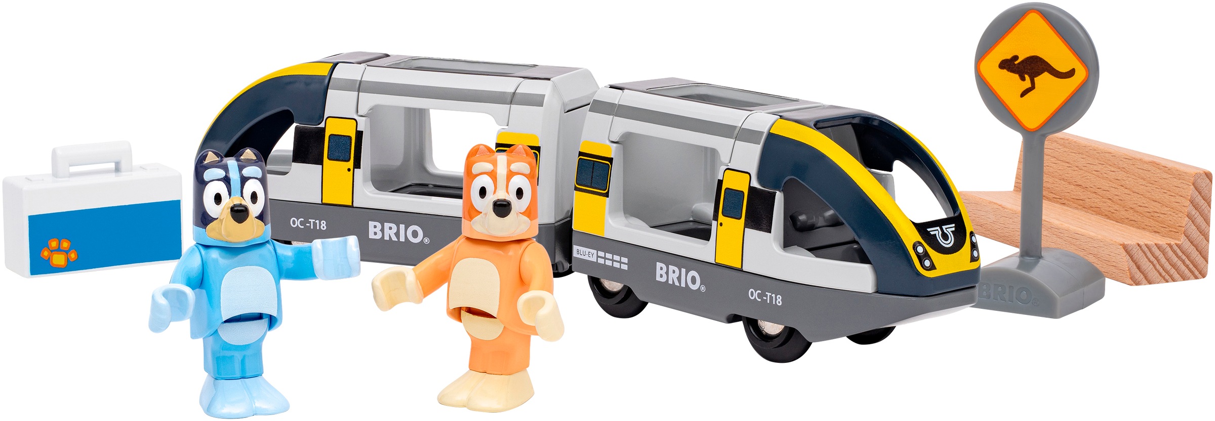 BRIO® Spielzeug-Zug »BRIO® WORLD, Bluey Reisezug (36147)«