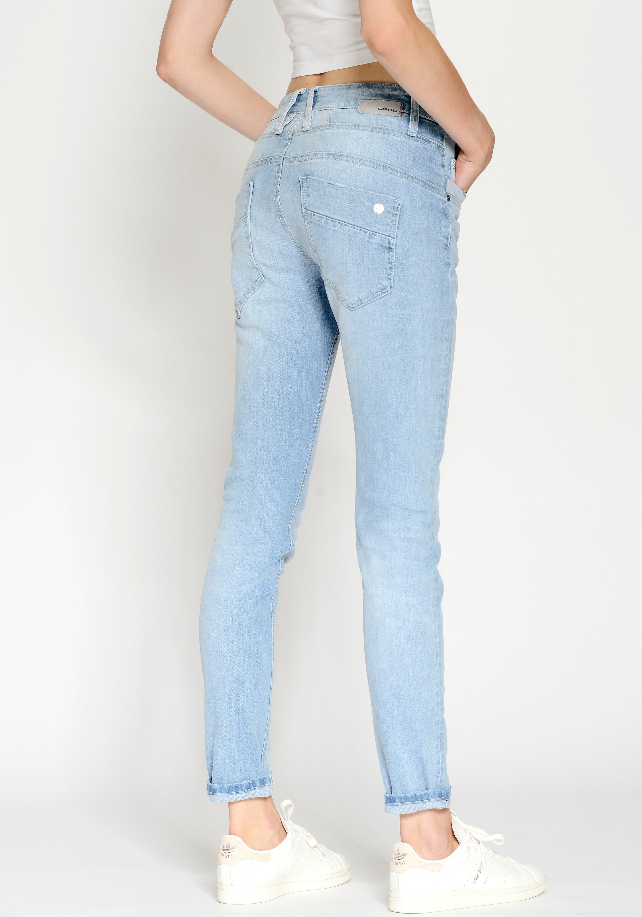 GANG Relax-fit-Jeans "94GERDA", elastische Denimqualität für hohen Tragekom günstig online kaufen