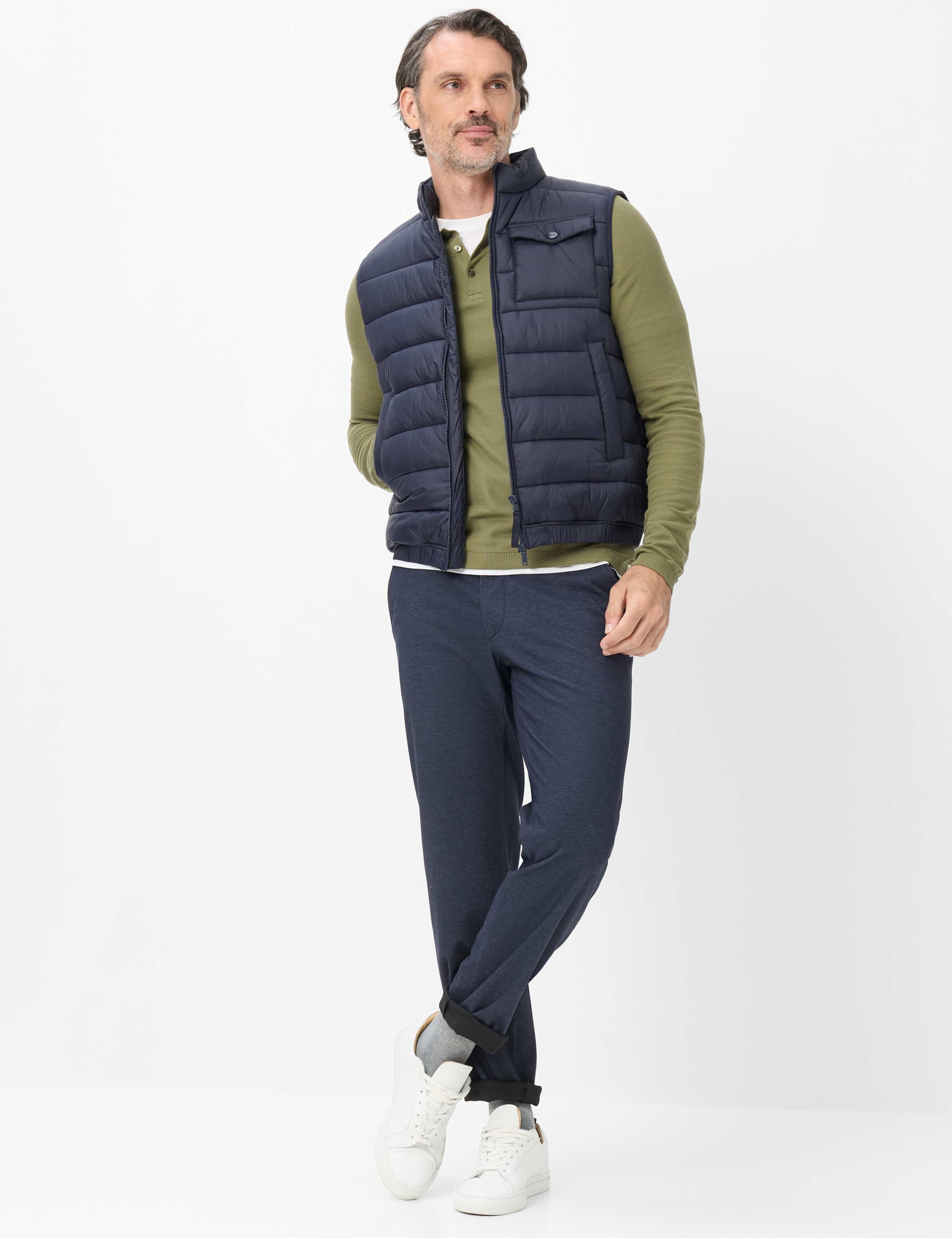EUREX by BRAX Chinohose »Style THILO«  Wool Touch: Flatfronthose im Regular Fit