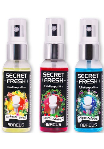 ABACUS Toiletten-Spray »Secret Fresh«, (1x 50 ml Secret Fresh Alpenfrische, 1x 50 ml... kaufen