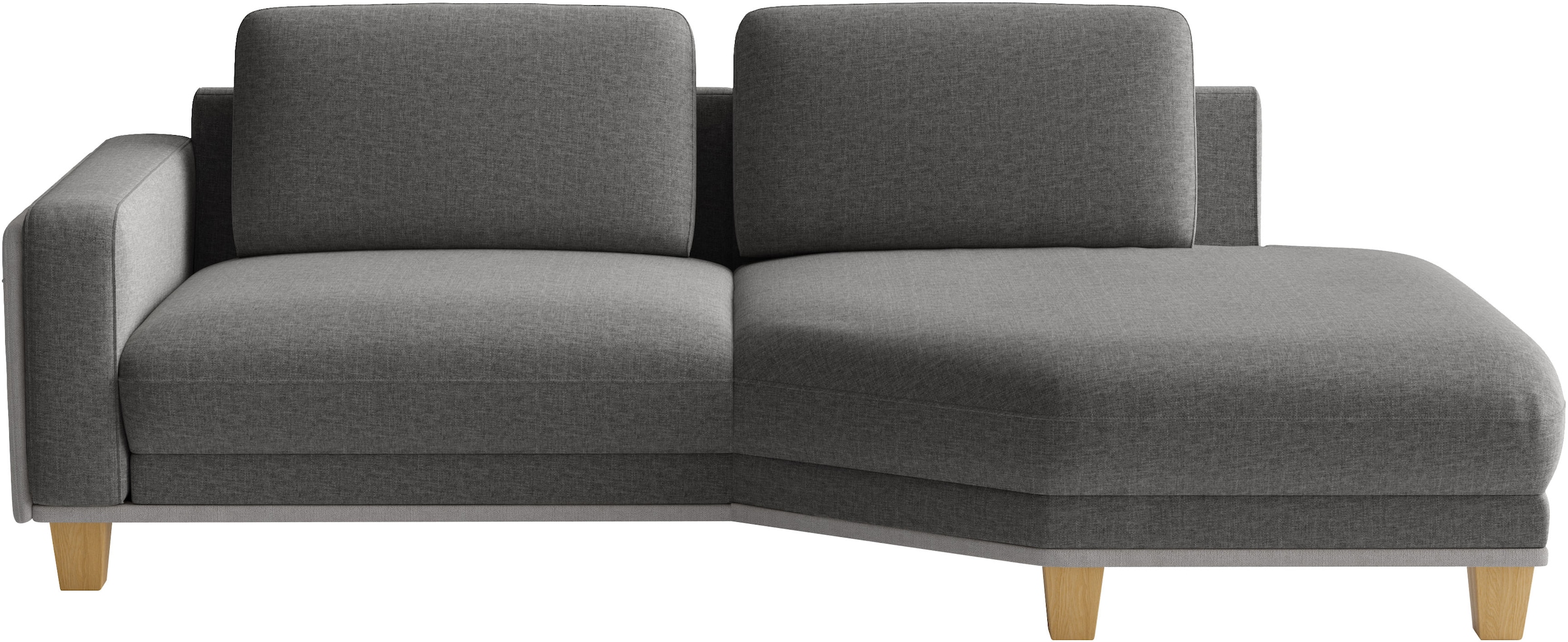 sit&more Ecksofa »Concept« Modernes Sofa in drei Fußfarben zur Auswahl