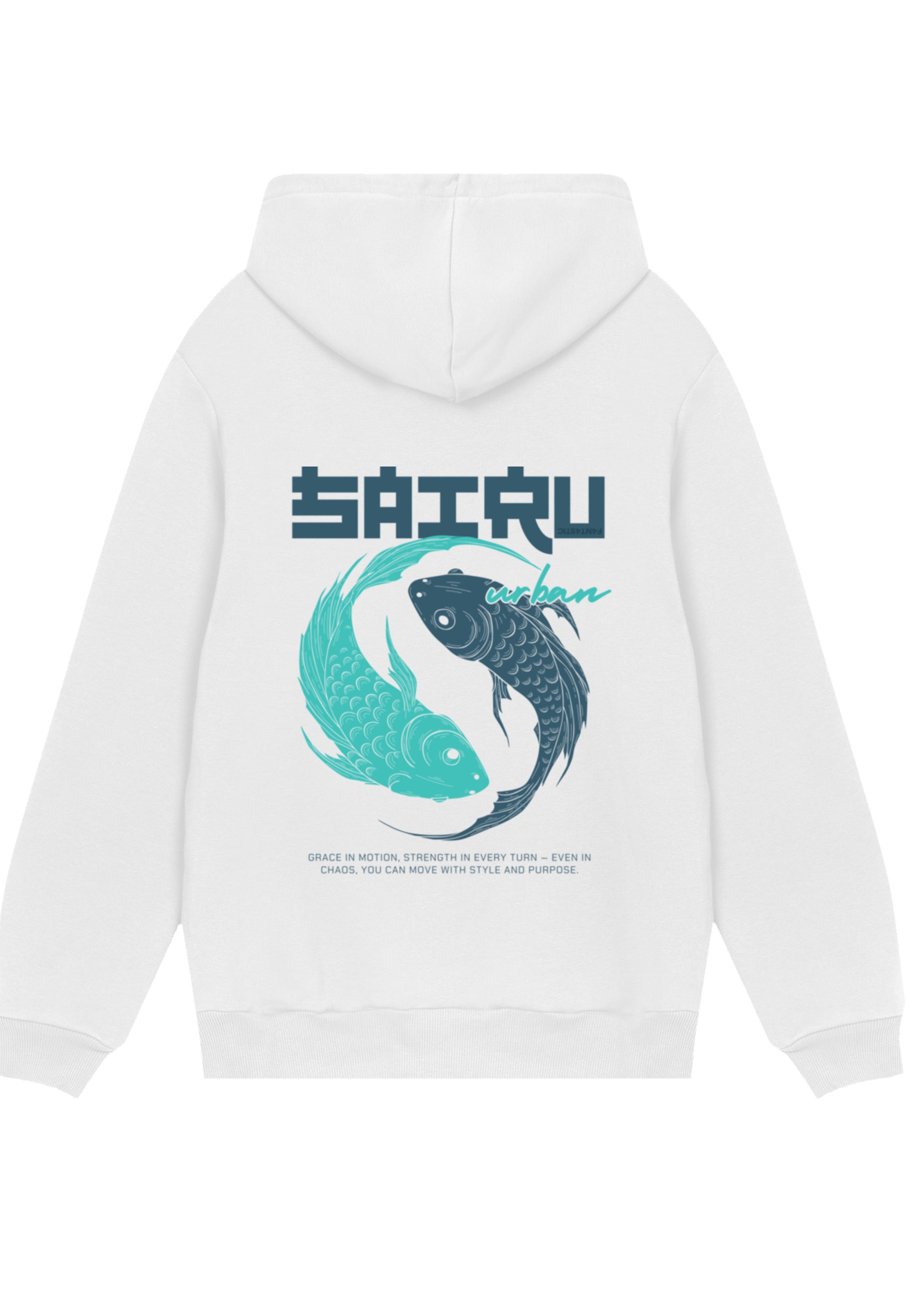 F4NT4STIC Kapuzenpullover »Koi Fish Japan Streetstyle«, Japan Streetwear Styles