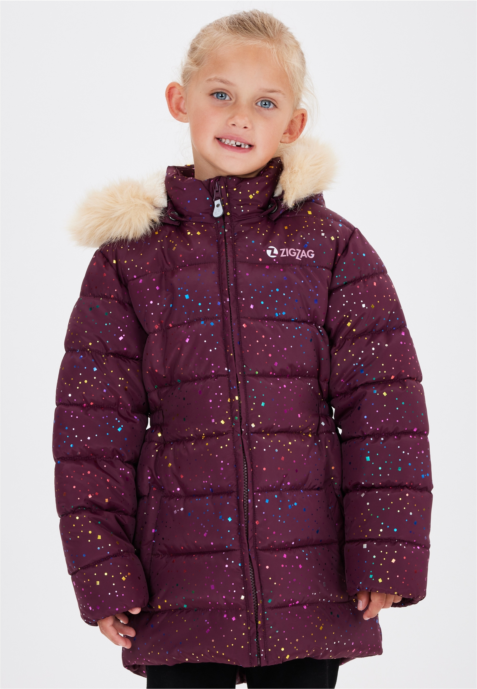 ZIGZAG Steppjacke "Astrid" mit abnehmbarer Kapuze