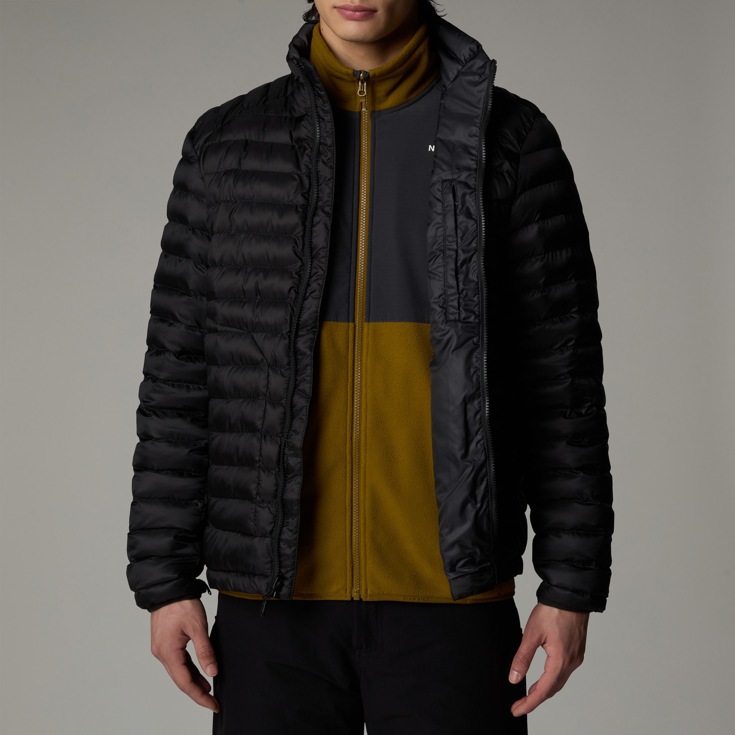 The North Face Steppjacke »M HUILA SYNTHETIC JACKET«, (1 St.), Synthetisch isoliert, wetterfest, leicht – Übergangsjacke
