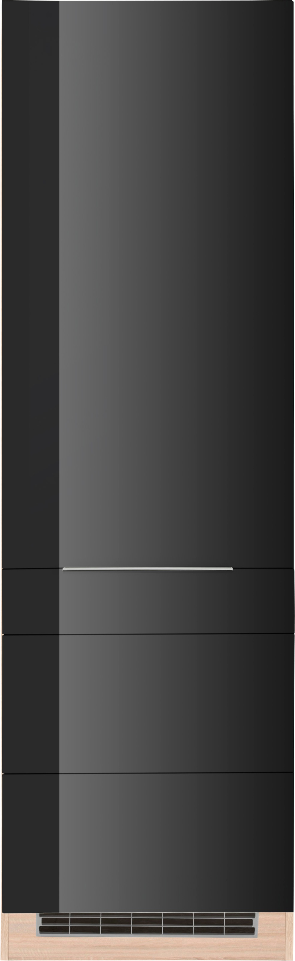 KOCHSTATION Kühlumbauschrank »KS-Brindisi« 60 cm breit, 200 cm hoch, hochwertige MDF Fronten