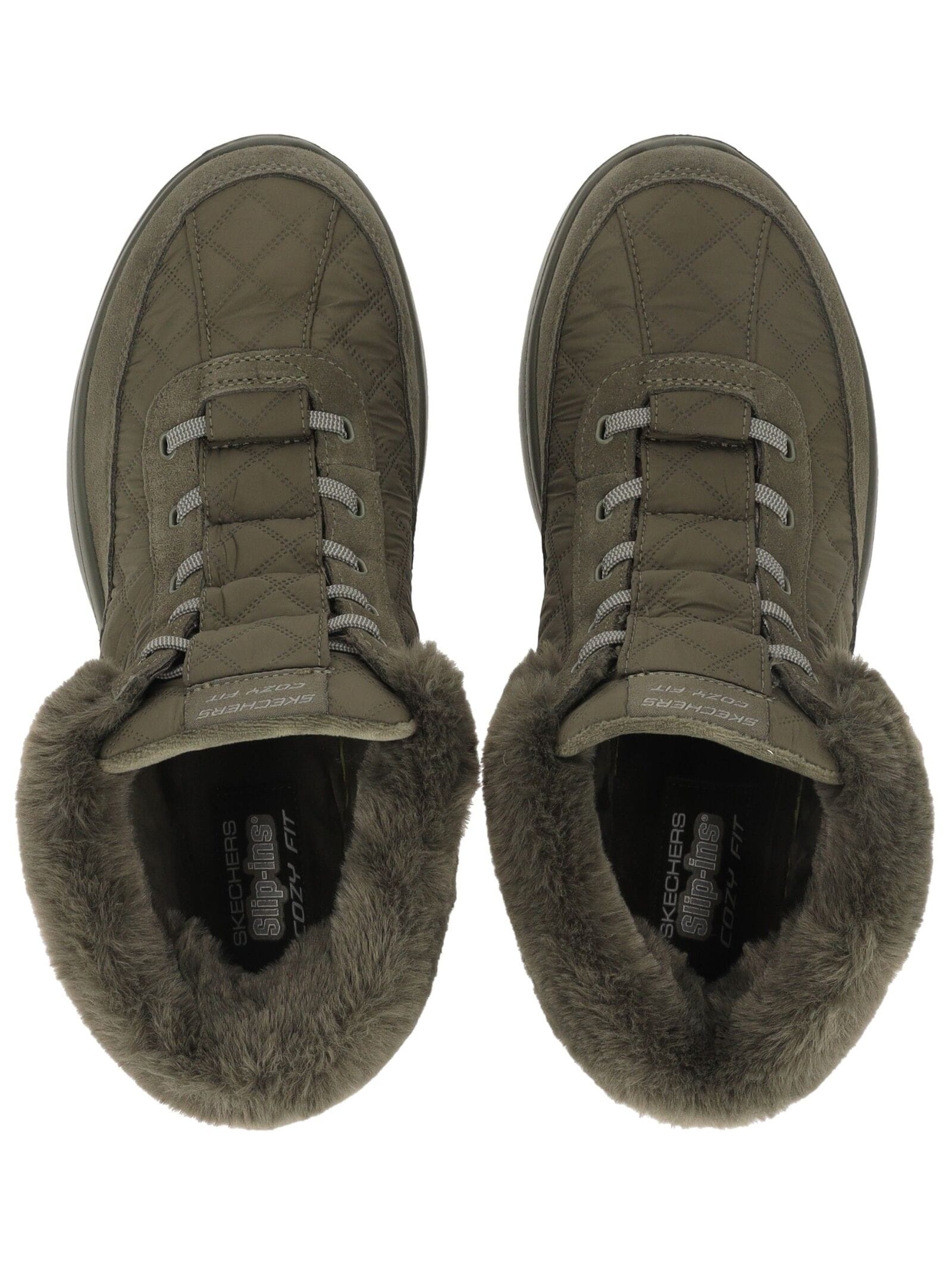 Skechers Schnürstiefelette »Skechers Stiefelette Veloursleder/Textil«