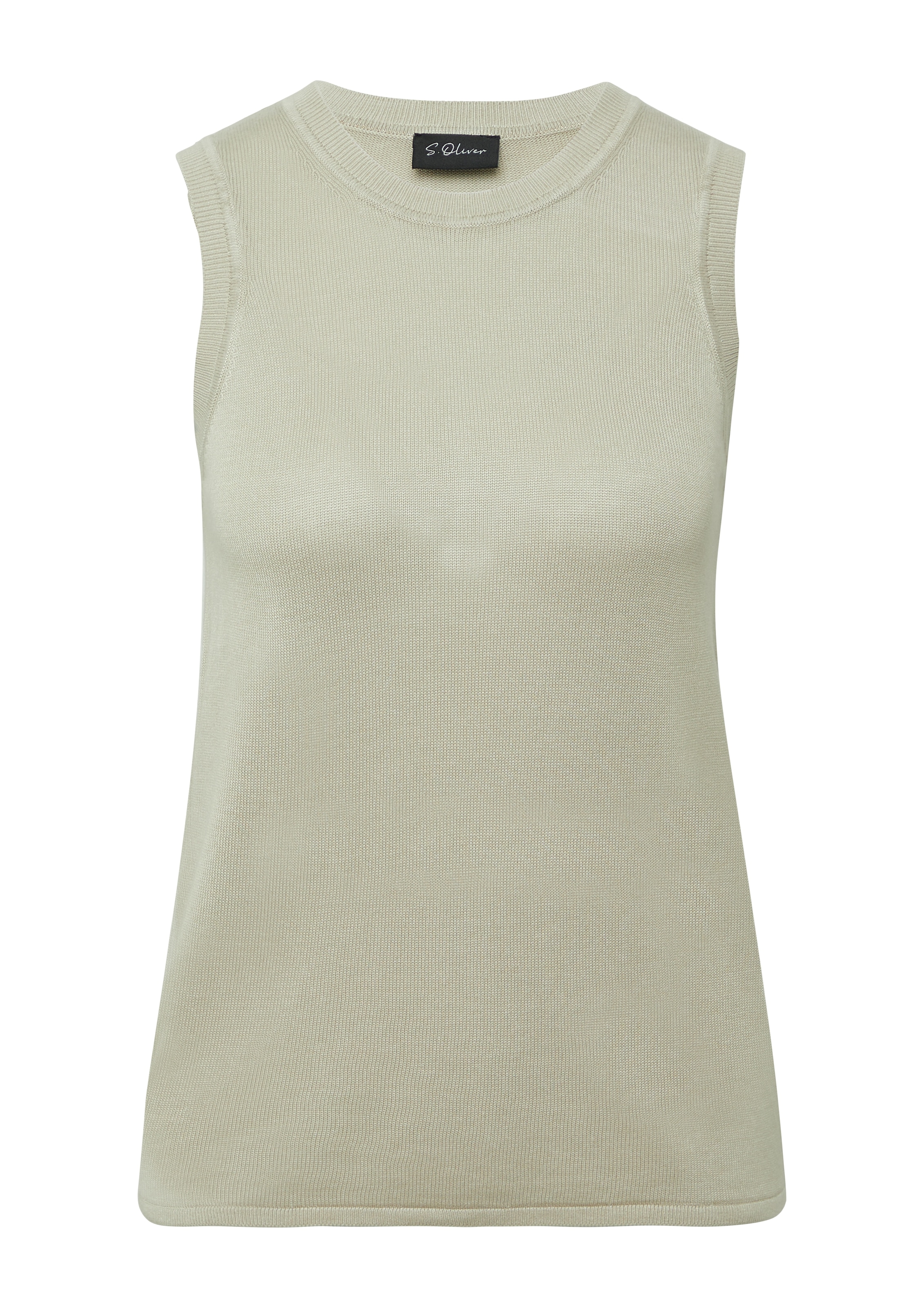 s.Oliver BLACK LABEL Stricktop, mit Glitzergarn