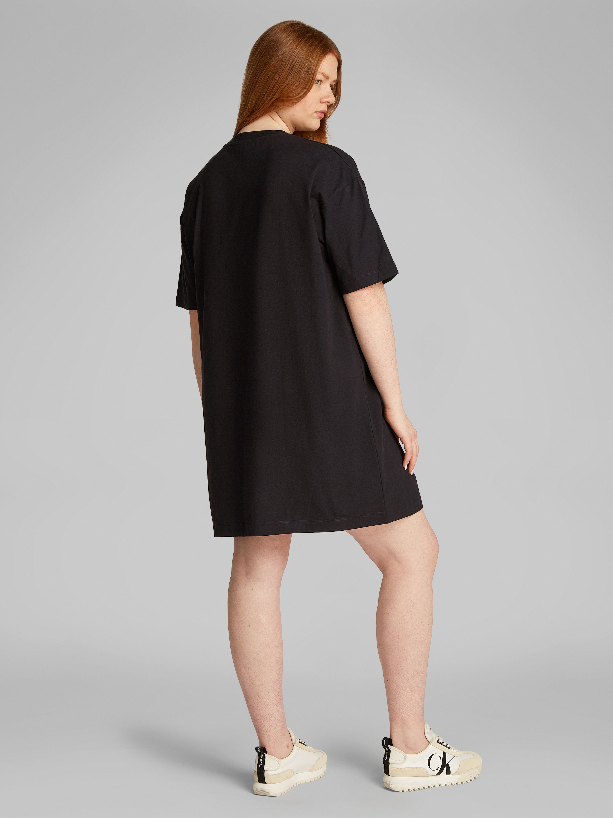 Calvin Klein Jeans Plus Shirtkleid »PLUS GRADIENT MONOLOGO TEE DRESS«, in großen Größen