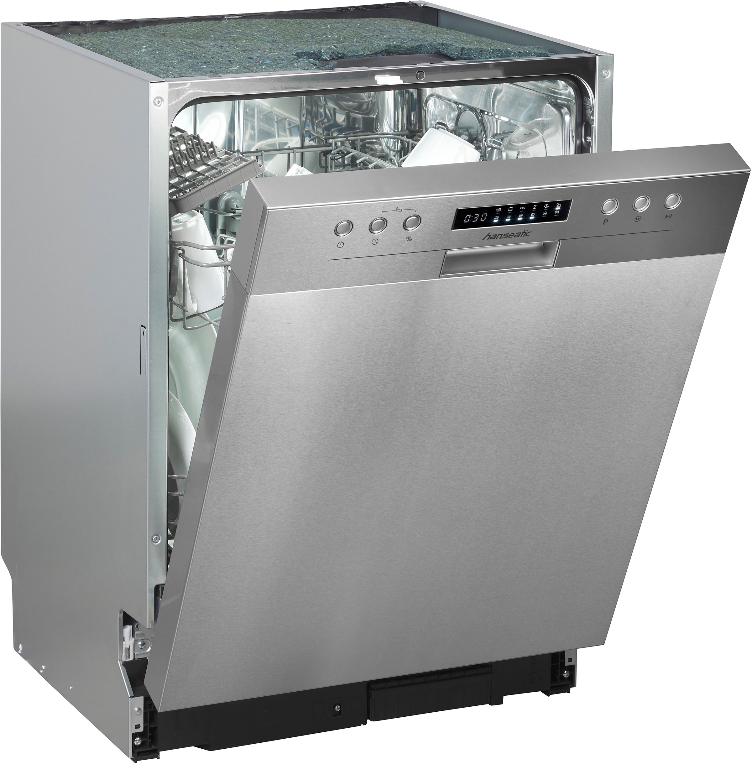 Thumbnail - Hanseatic Unterbaugeschirrspüler "HGU6082C13J7709DI" 13 Maßgedecke mit AutoOpen-Trocknung, mit Turbo-Funktion, mit Start...