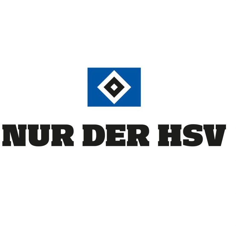 Wall-Art Wandtattoo »Hamburger SV Nur der HSV«, (1 St.) kaufen | BAUR | Wandtattoos