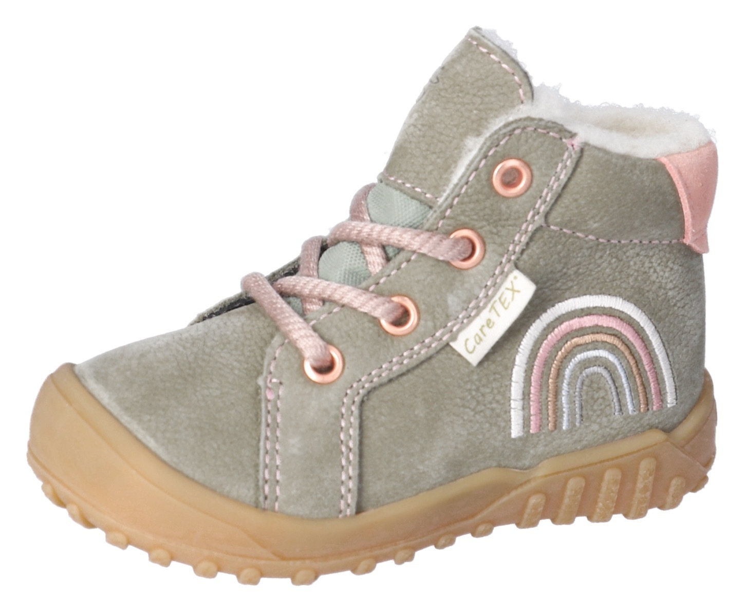 Lauflernschuh »Dusty WMS: weit«, Babystiefel, Winterschuh, Schnürstiefel mit wärmender...