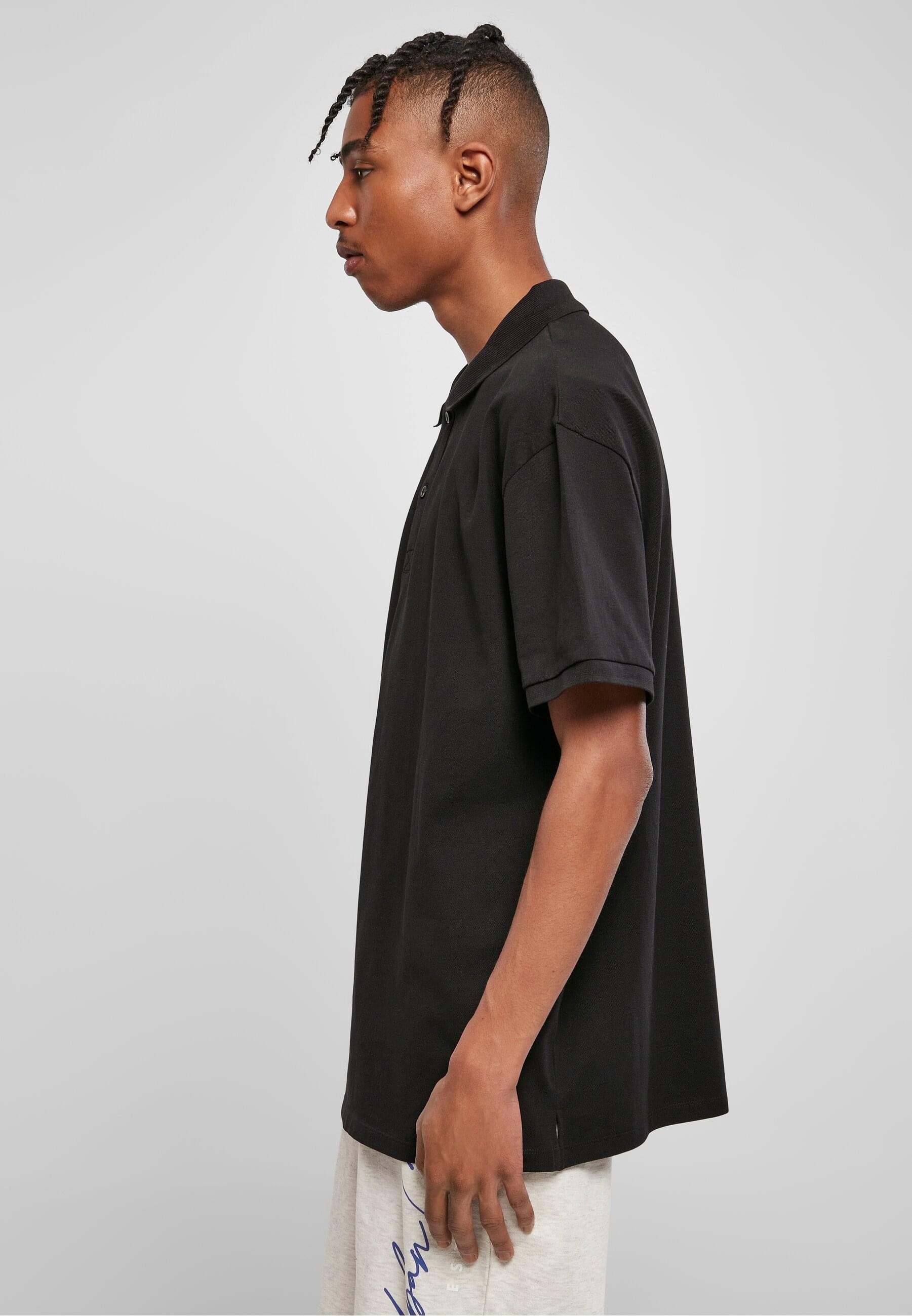 URBAN CLASSICS Poloshirt »Urban Classics Herren Oversized Polo«