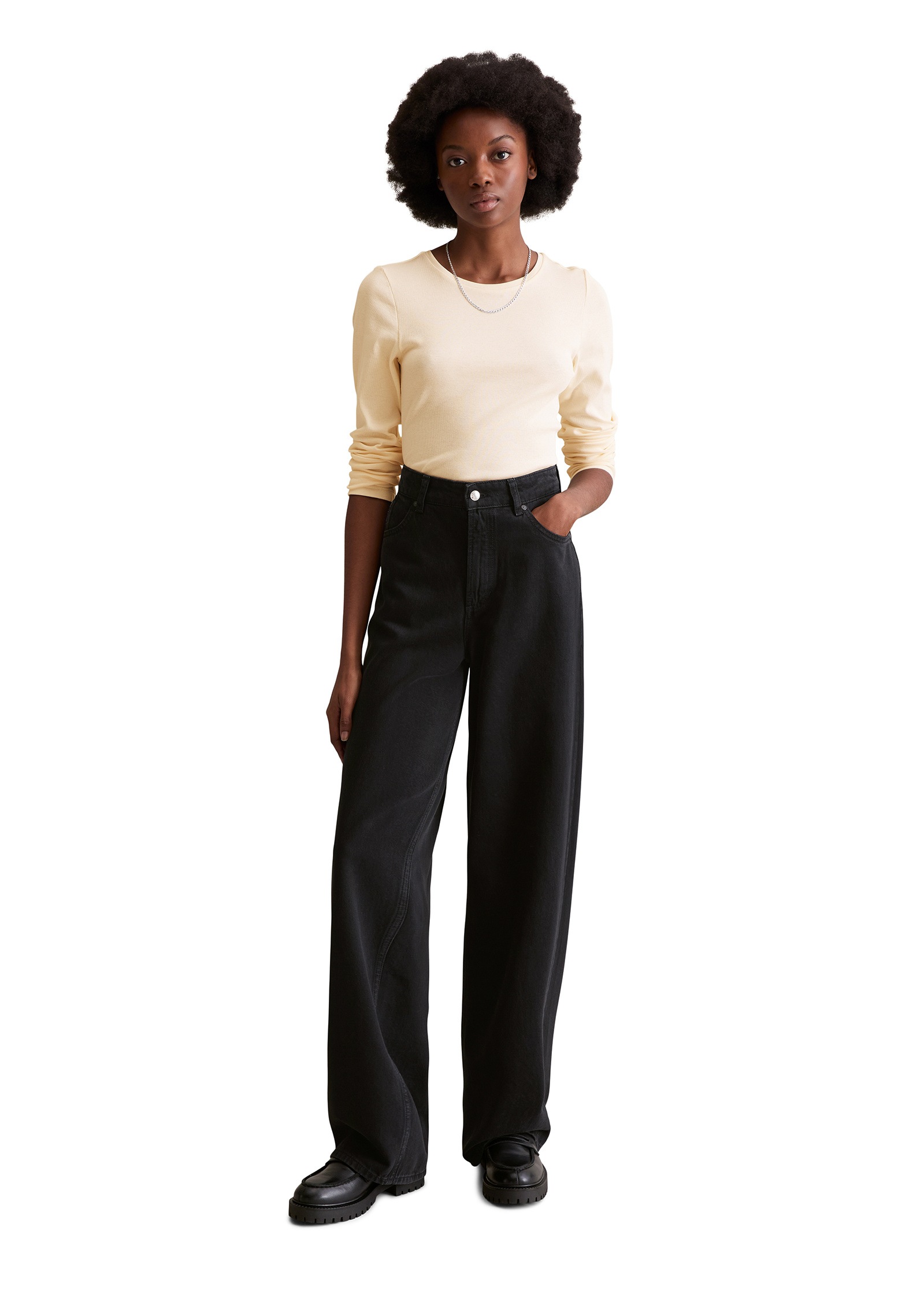 Marc O'Polo DENIM Weite Jeans »aus Organic Cotton-Lyocell-Modal-Mix«