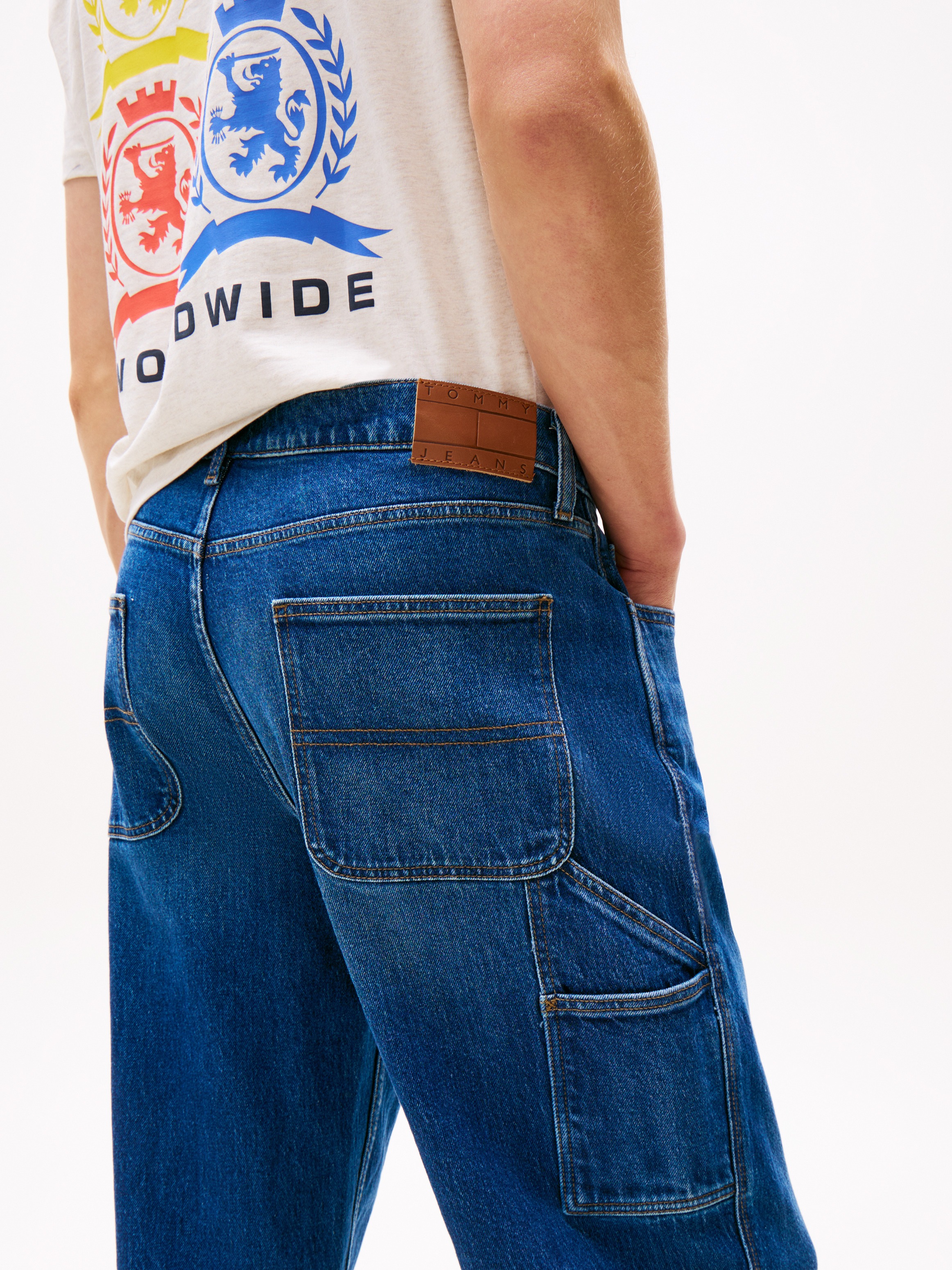 Tommy Jeans Loose-fit-Jeans "Jamie Loose Straight", mit Hammerschlaufe günstig online kaufen