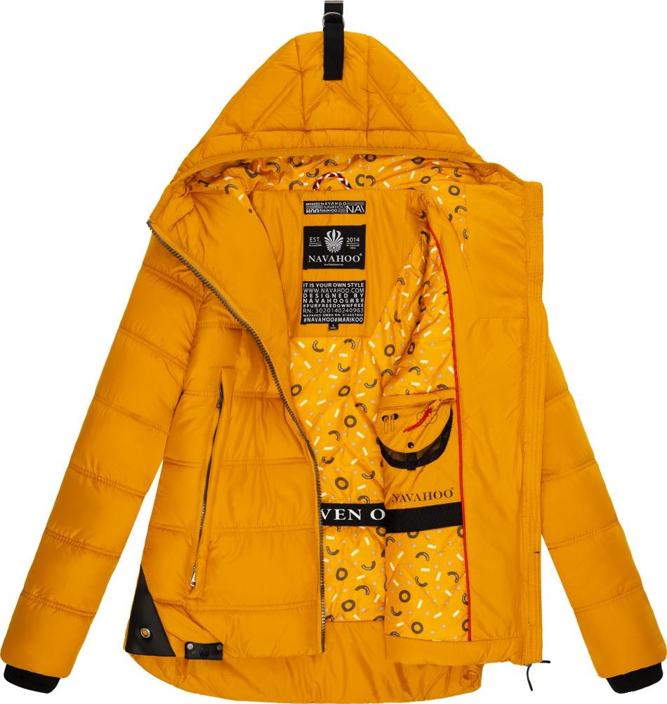 Navahoo Steppjacke »Renesmee«, mit Kapuze, warm gesteppte Winterjacke mit Kapuze