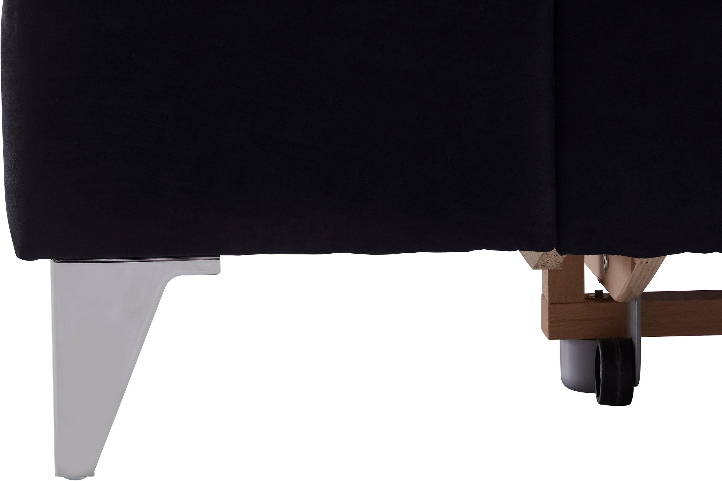COTTA Ecksofa »Caluso L-Form«, mit Kopfteilverstellung, wahlweise mit Bettfunktion & Bettkasten