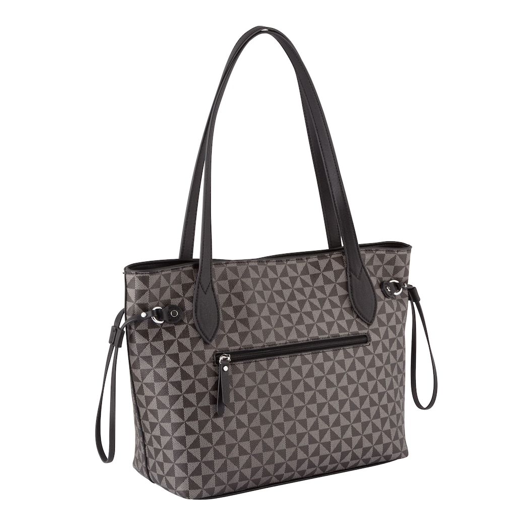 Gabor Shopper »Barina«, aus Lederimitat mit charakteristischem All-Over-Druck und Metall Logo