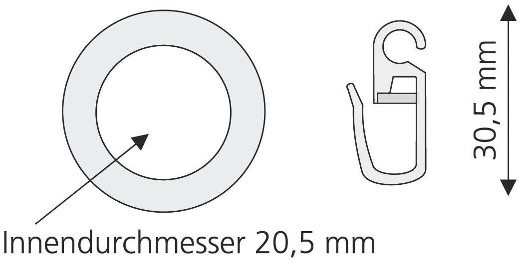 Liedeco Gardinenring günstig online kaufen