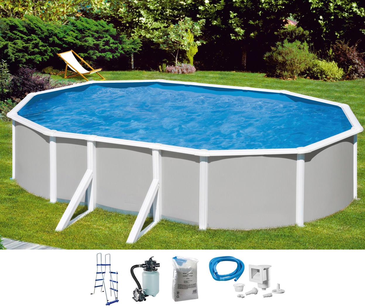 my POOL BWT Ovalpool "BELIZE 3" verschiedene Größen, zum Aufstellen günstig online kaufen