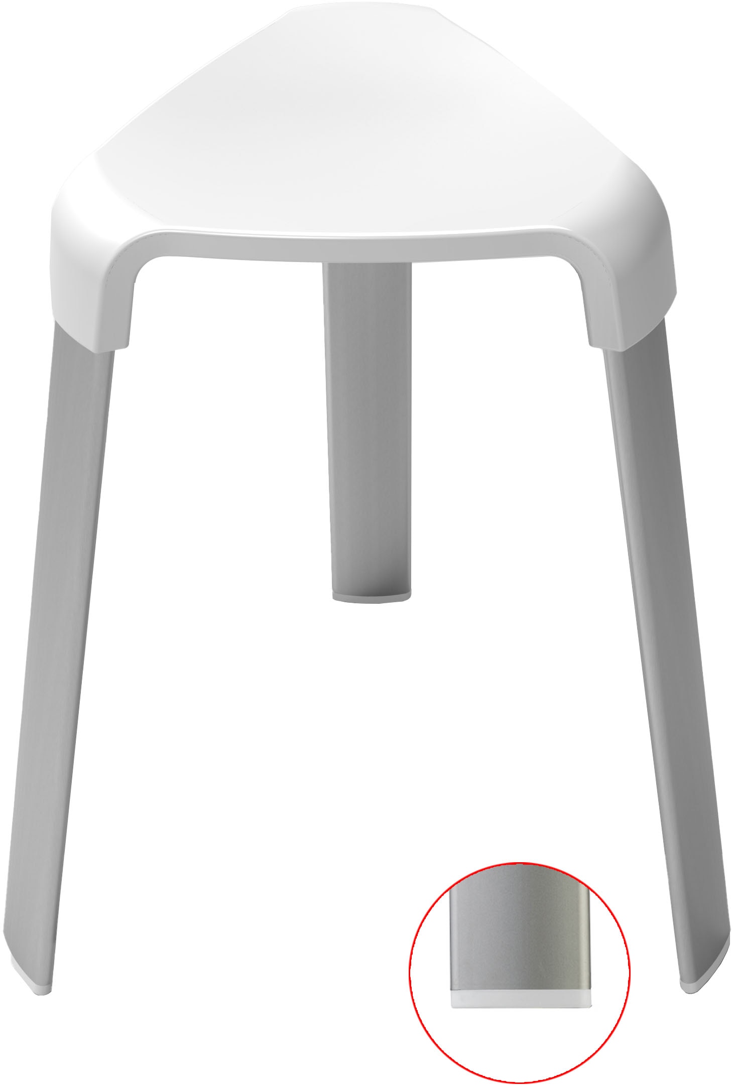 Bischof Duschhocker »Trio«, belastbar bis 120 kg