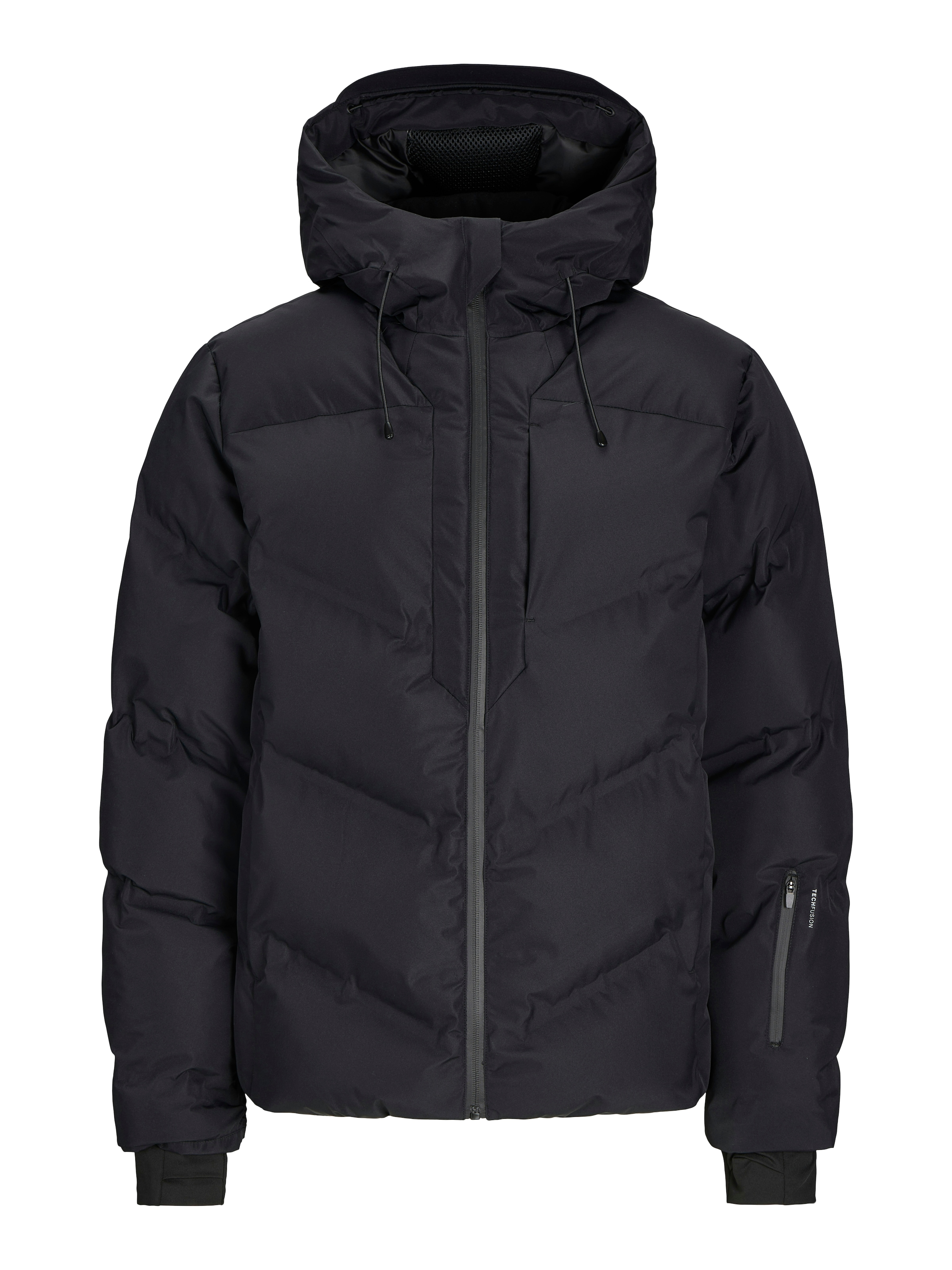Jack & Jones Steppjacke »JCOSLAY HEAT QUILTED PUFFER SN«, mit Kapuze