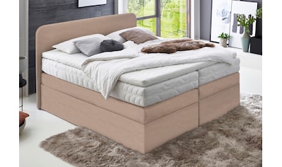 Boxspringbett, wahlweise mit Bettkasten und 2 Matratzenqualitäten