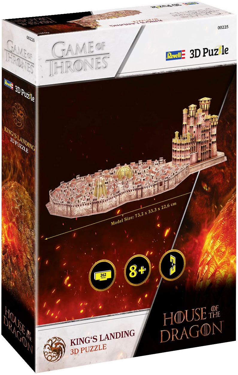 Revell® 3D-Puzzle »House of the Dragon Kings Landing«