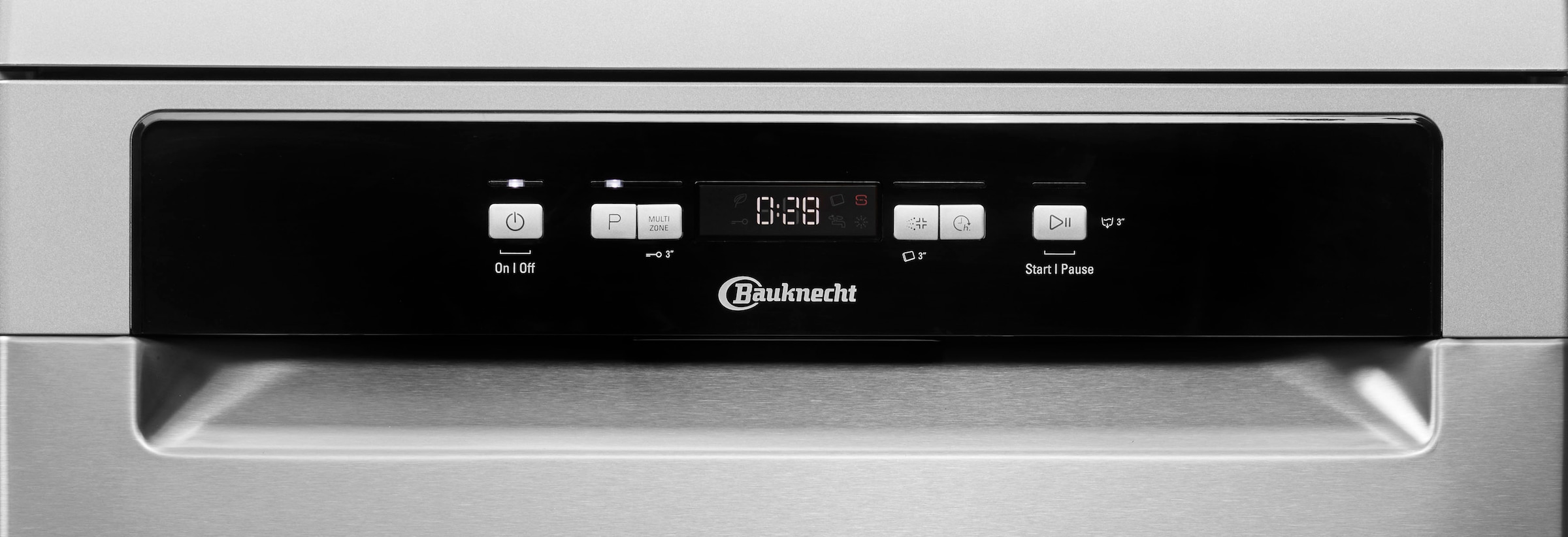 BAUKNECHT Standgeschirrspüler »B0F D651A X«, 14 Maßgedecke, ActiveDry - automatisches Türöffnungssystem