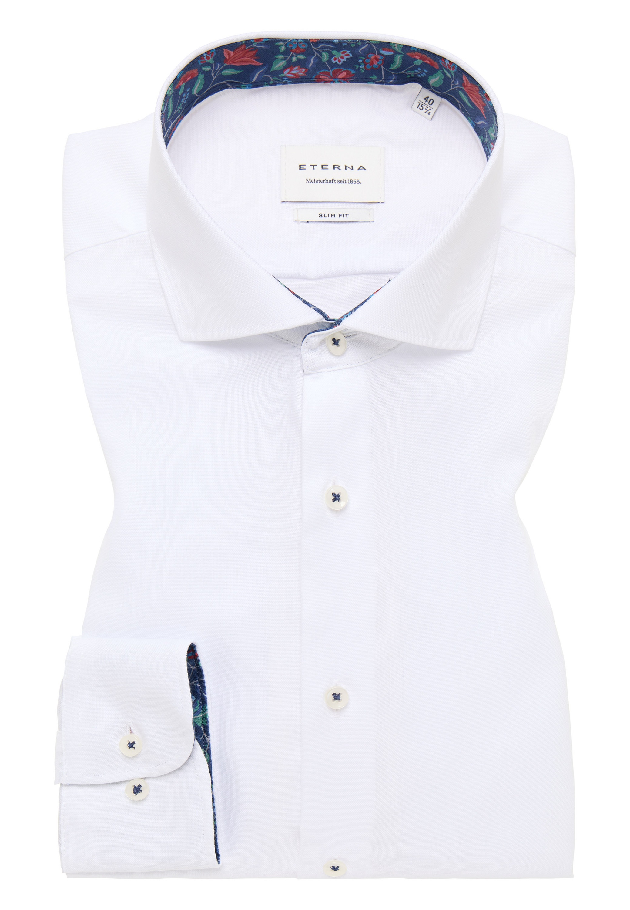 Eterna Langarmhemd »SLIM FIT«, NON IRON (bügelfrei)