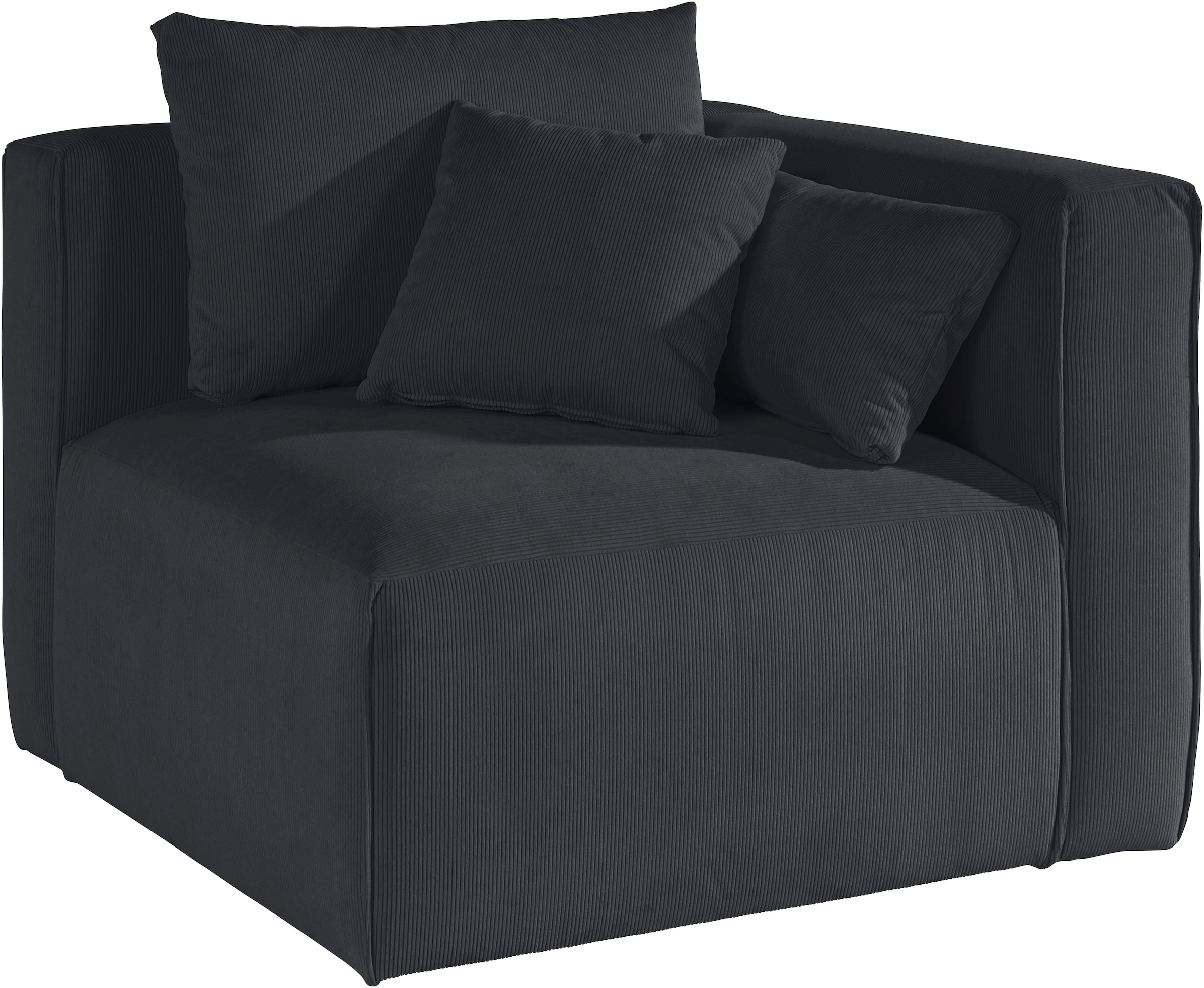 Home affaire Sofa-Eckelement "Comfine", Modul-Ecke zur indiviuellen Zusamme günstig online kaufen