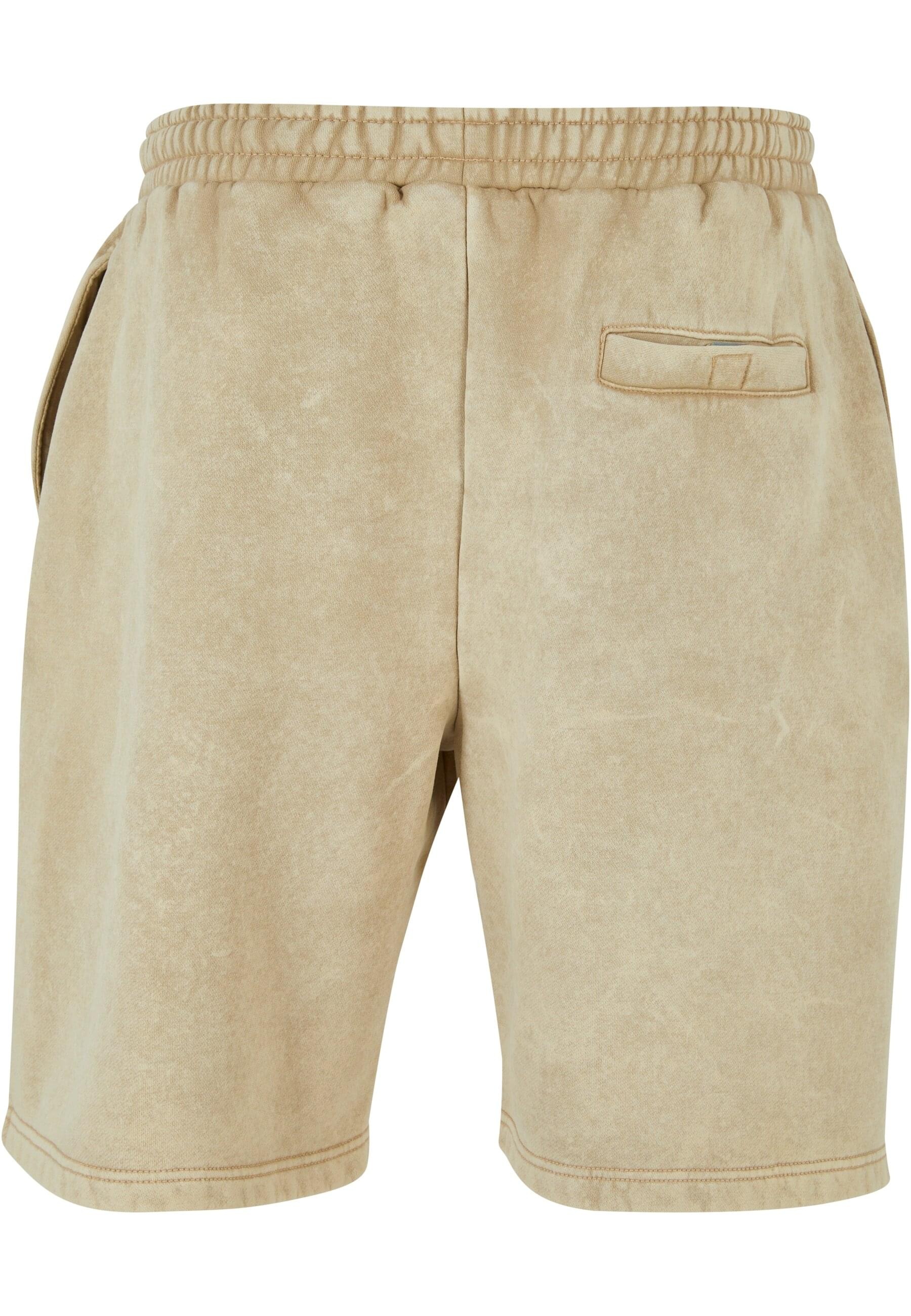 URBAN CLASSICS Sweatshorts »Urban Classics Herren Heavy Stone Washed Sweat Shorts«, (1 tlg.)