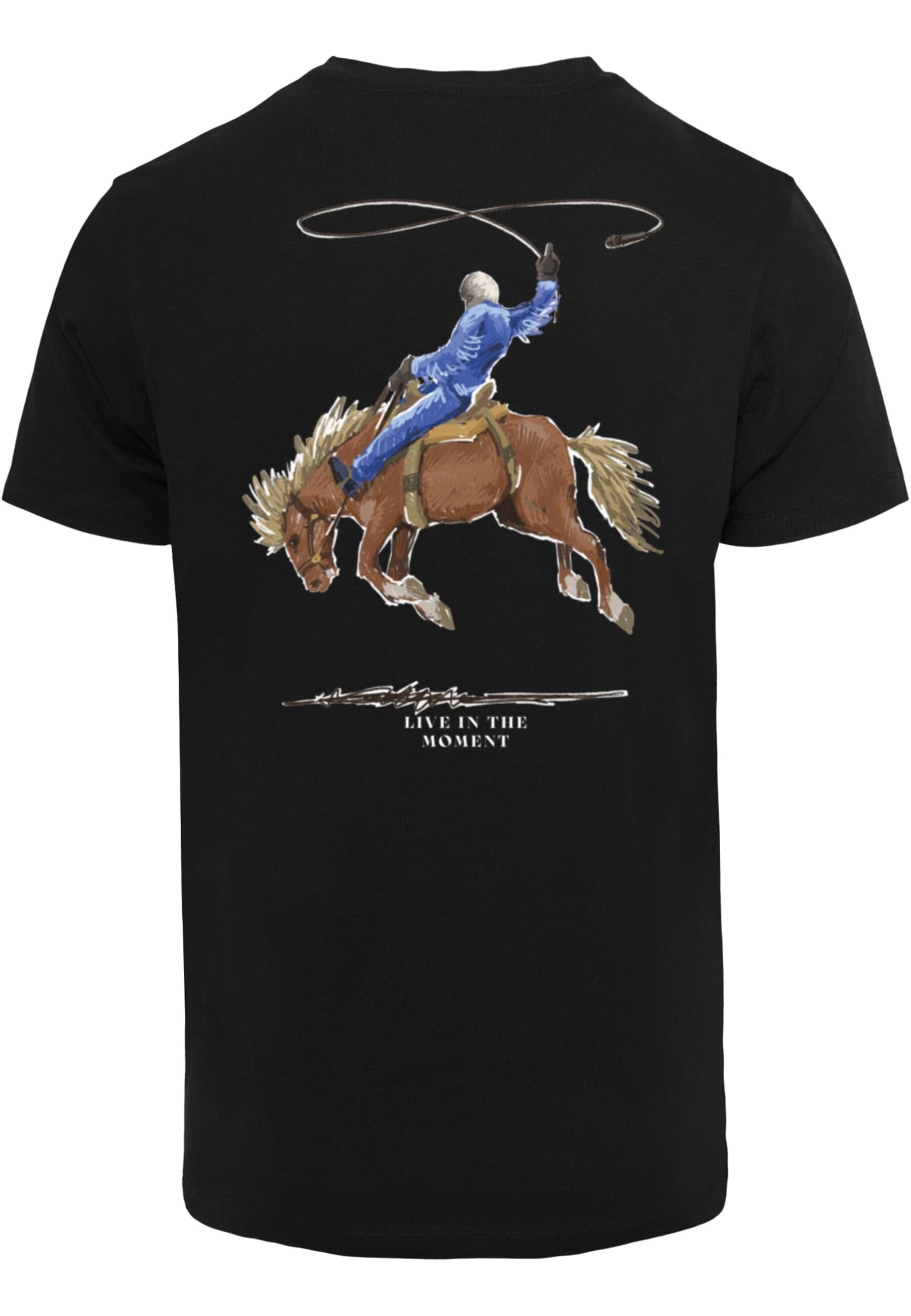 MisterTee T-Shirt »MisterTee Herren Live In The Moment Tee«, (1 tlg.)