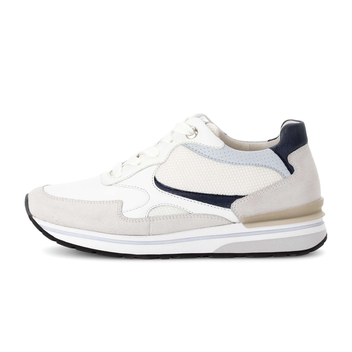 Gabor Sneaker "Sneaker low Materialmix Leder/Lederimitat" günstig online kaufen