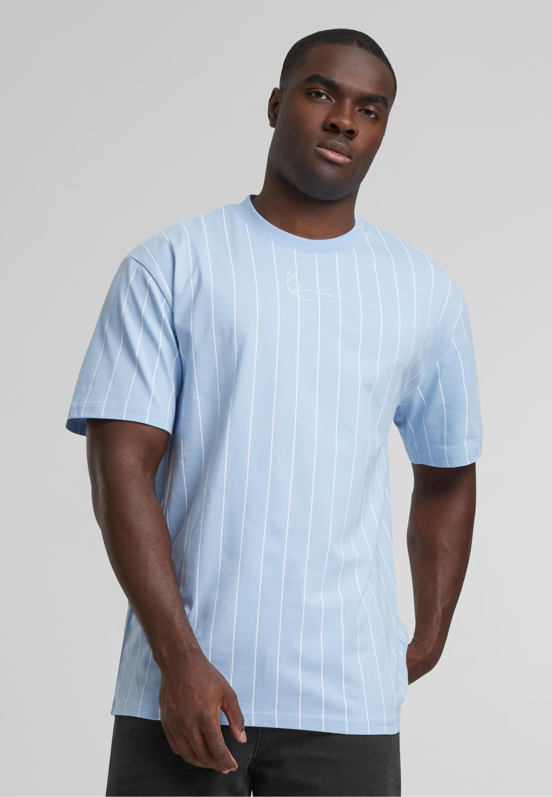 Karl Kani T-Shirt »Karl Kani Small Signature Essential Pinstripe Tee«, (1 tlg.)