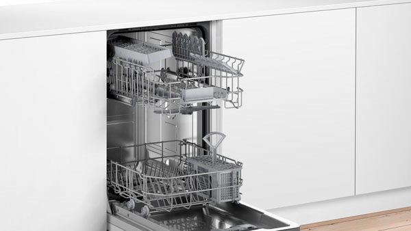 BOSCH teilintegrierbarer Geschirrspüler Serie 2 »SPI2IKS10E«, 9 Maßgedecke