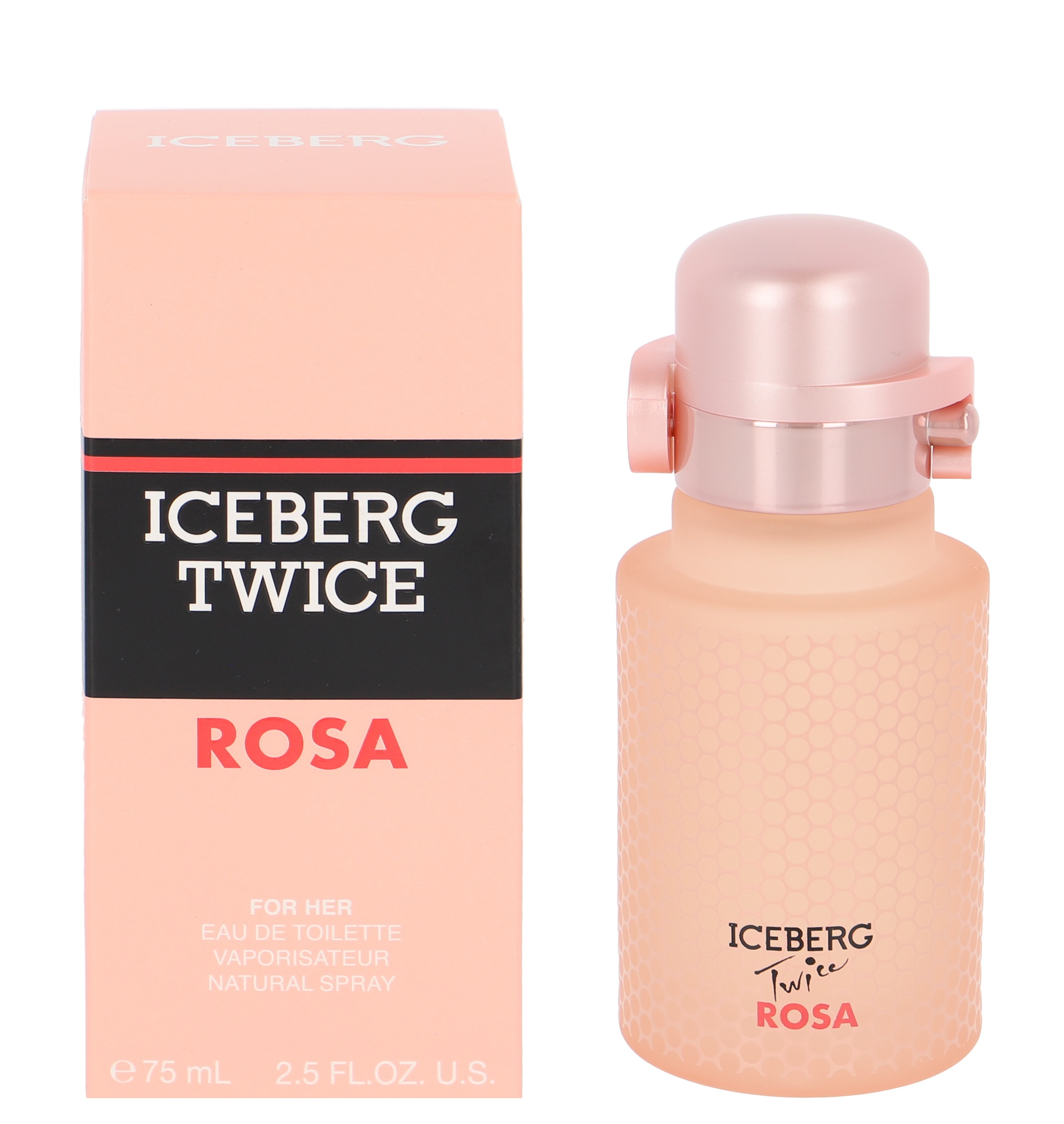 ICEBERG Eau de Toilette »Twice Rosa Femme«, mit einer intensiven Basisnote