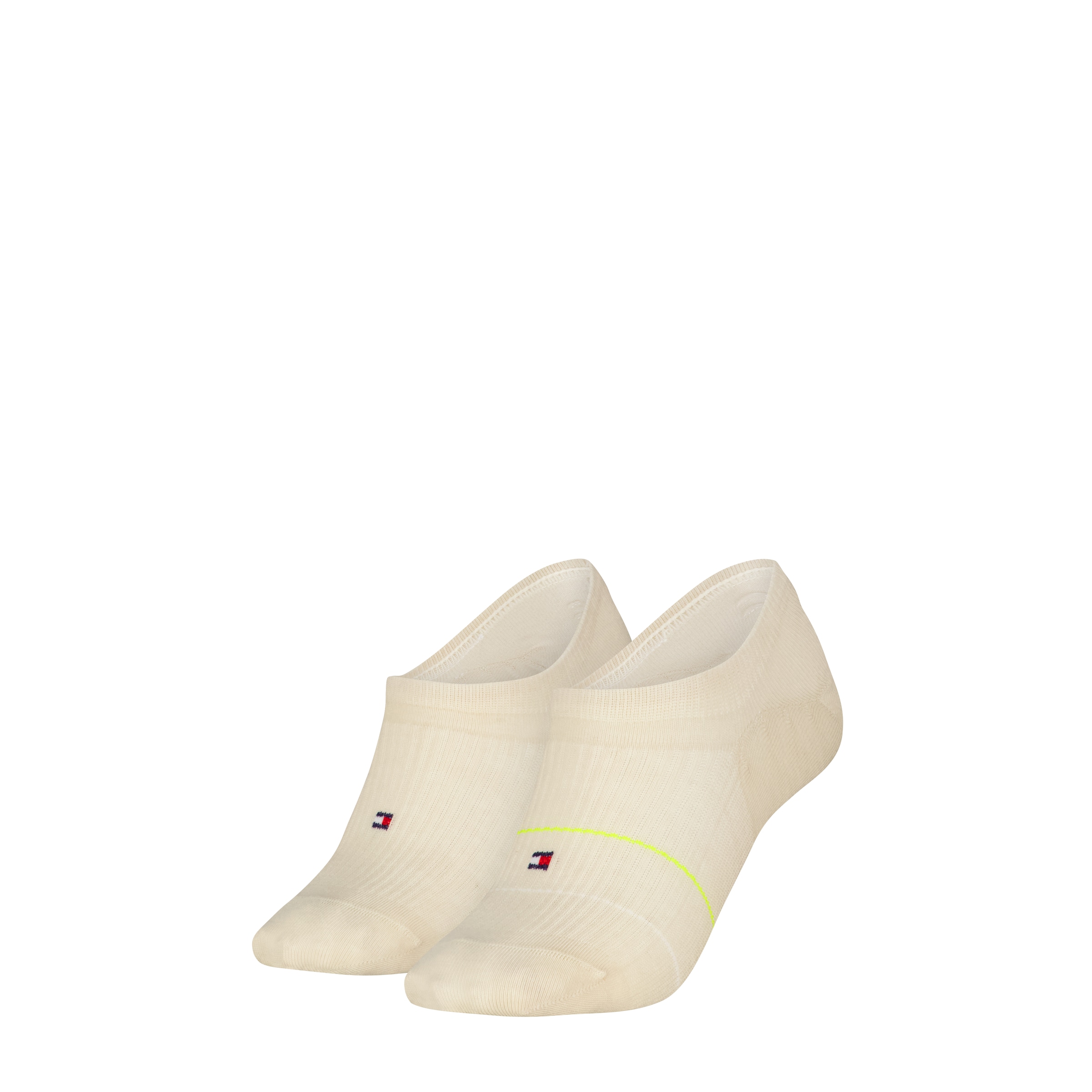 Tommy Hilfiger Füßlinge »TH WOMEN FOOTIE HC 2P RIB STRIPE« 2 Paar, 