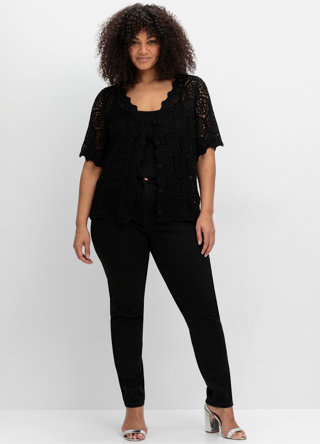 sheego by Joe Browns Strickjacke günstig online kaufen