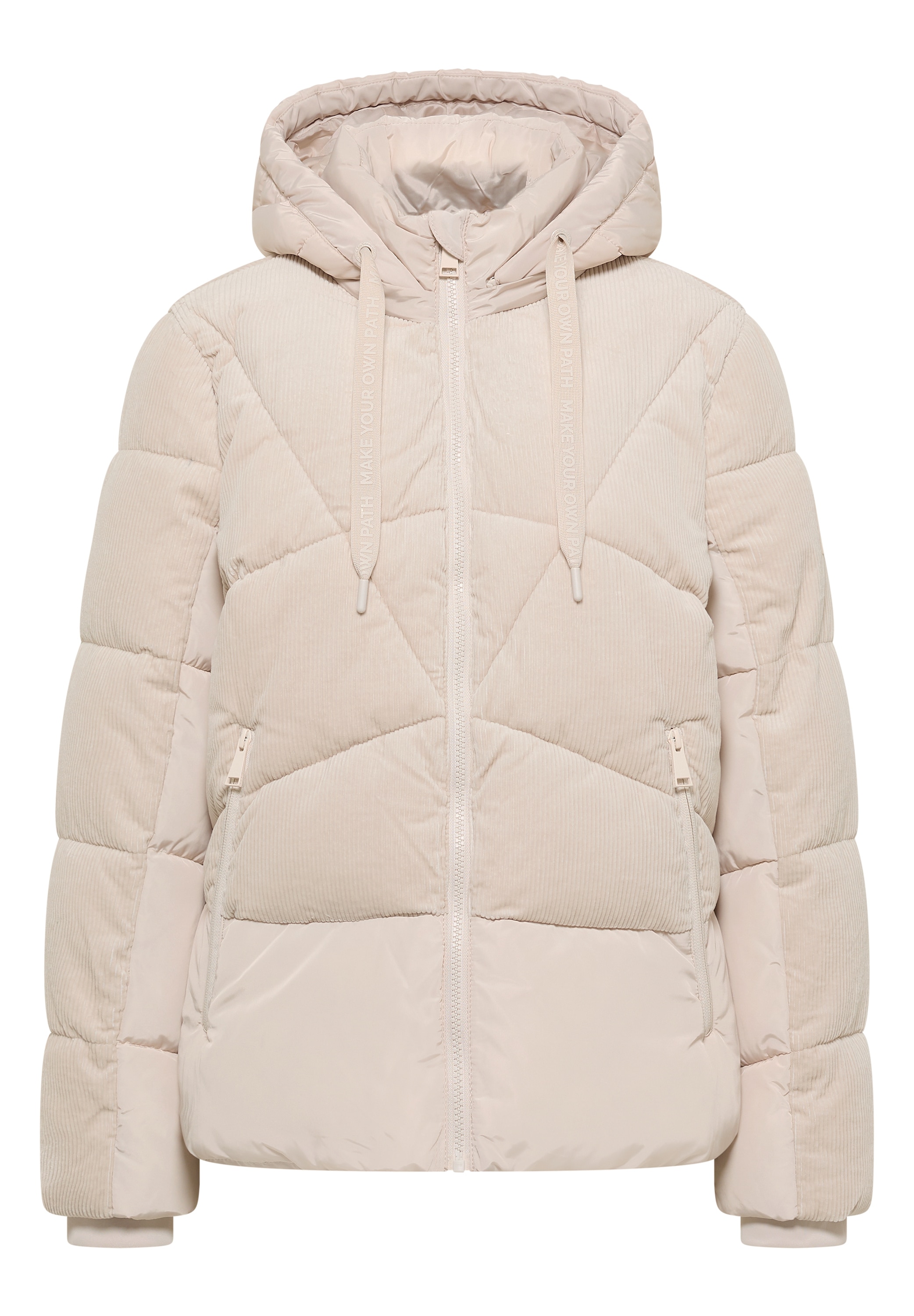 Cecil Steppjacke mit Kapuze mit Kapuze mit Tunnelzugband