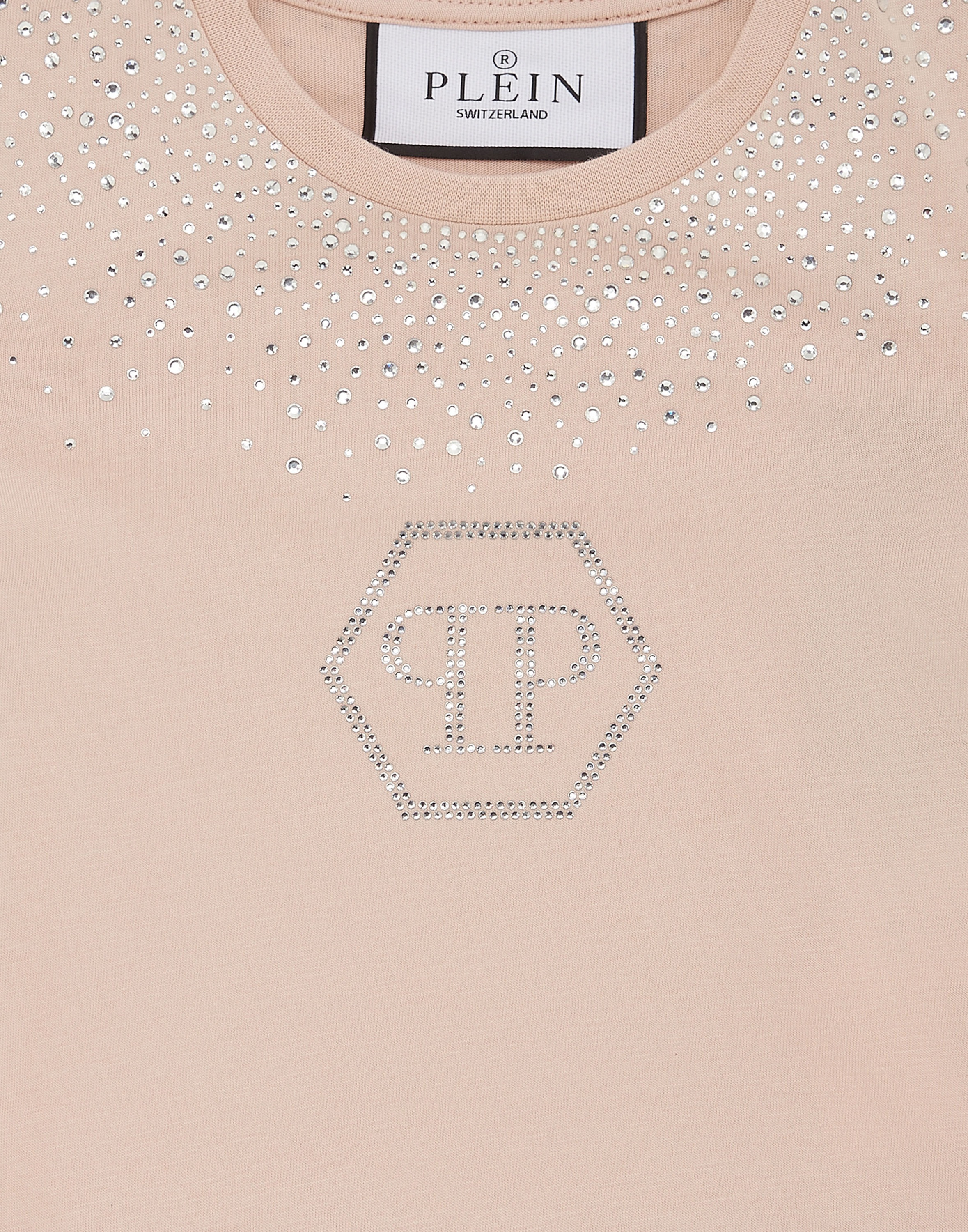 PHILIPP PLEIN T-Shirt »Hexagon Verziert«