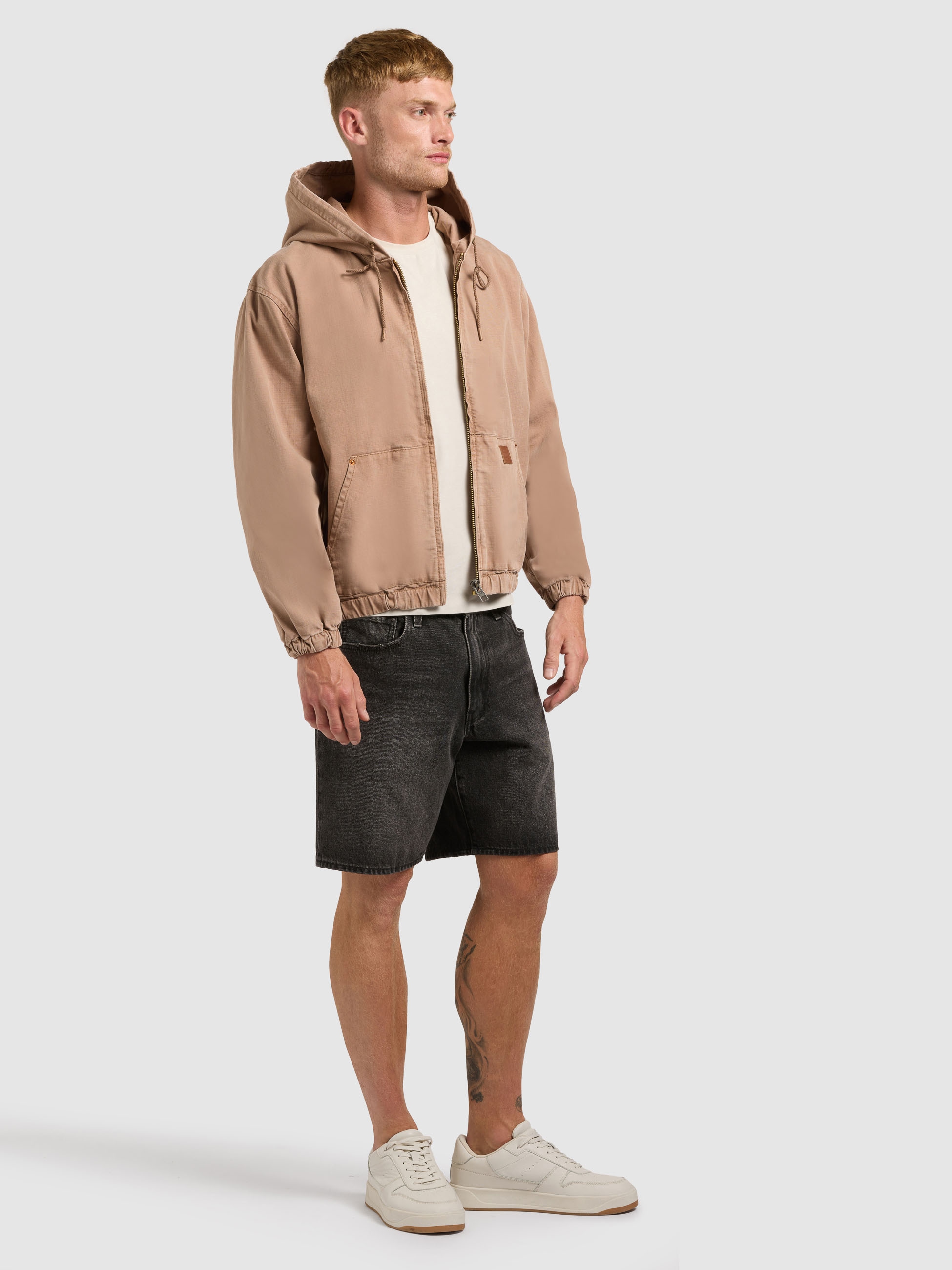 khujo Blouson »DARREL« mit Kapuze