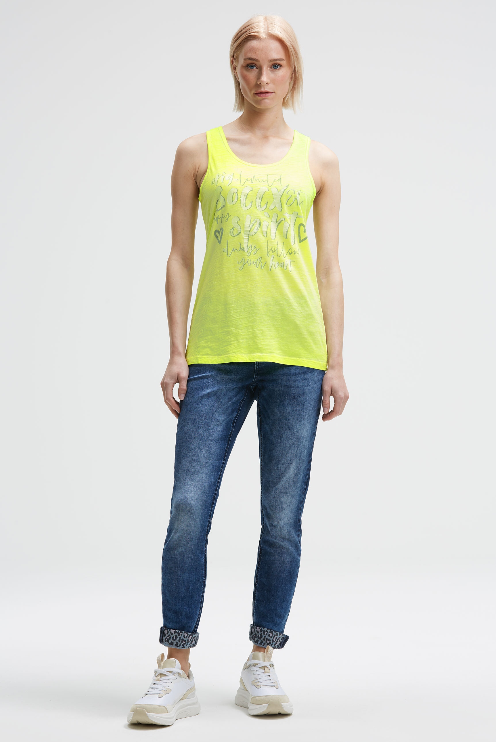 SOCCX Tanktop, aus Baumwolle