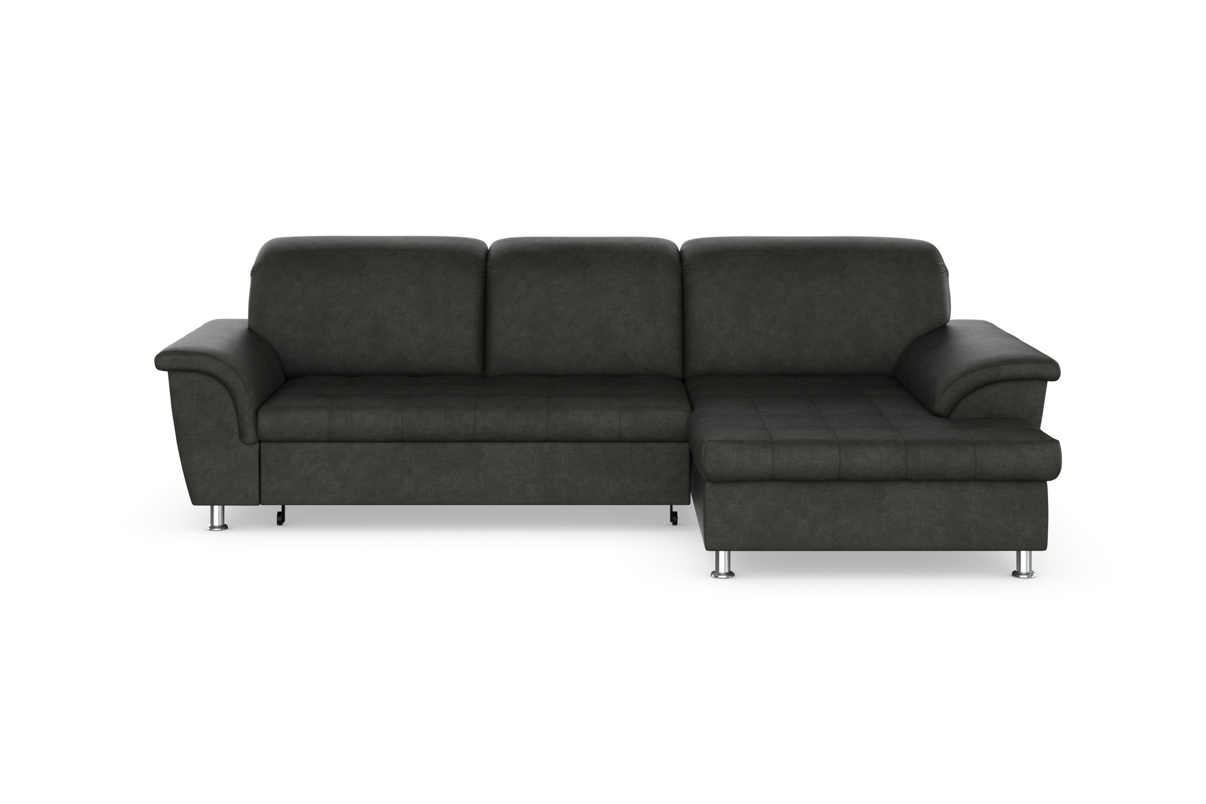 DOMO collection Ecksofa "Franzi Steppung im Sitzbereich B7T/H: 278/162/80 c günstig online kaufen