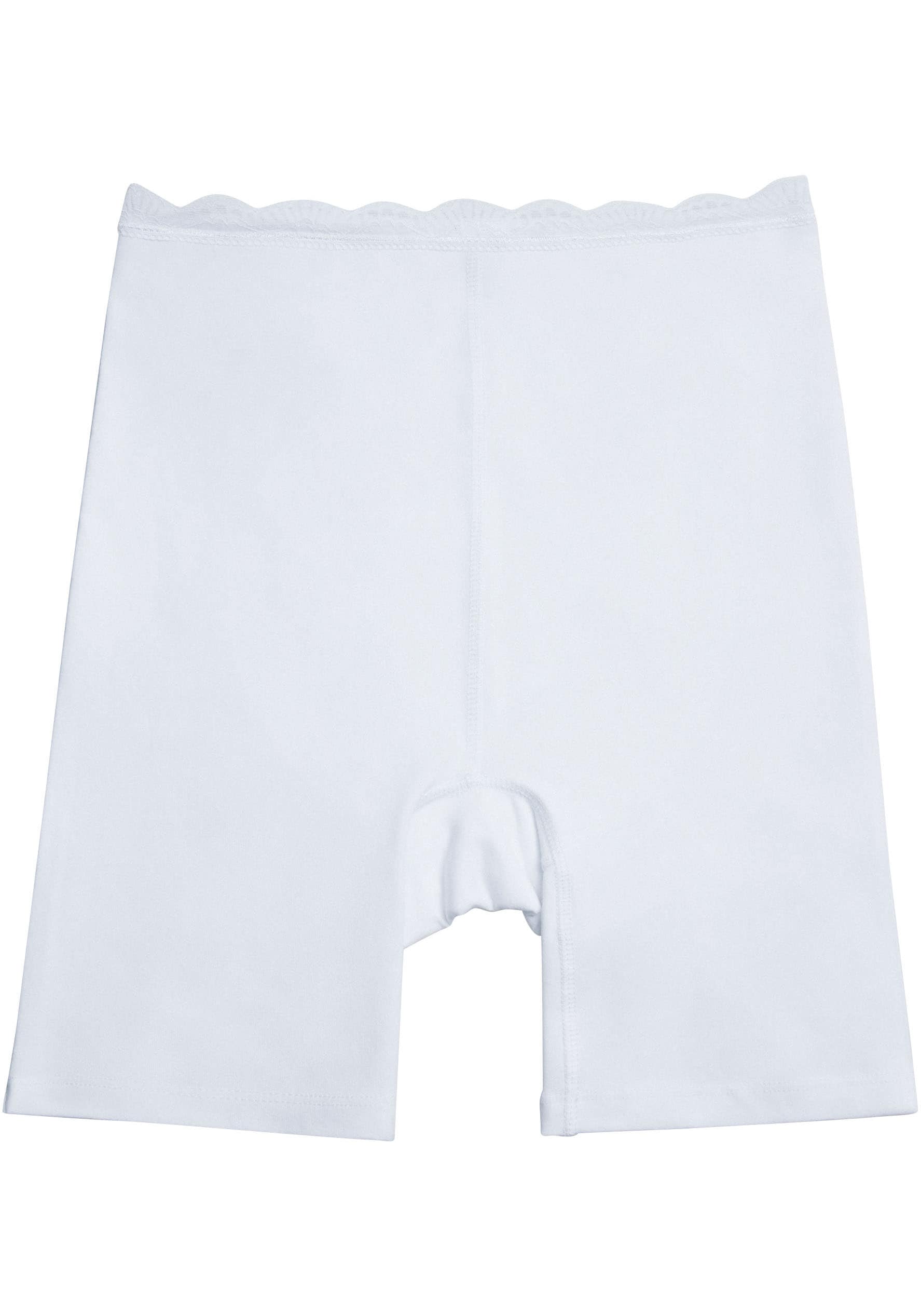 YSABEL MORA Lange Unterhose "BASIC COLLECTION COTTON WITH LACE", (3er Pack) günstig online kaufen