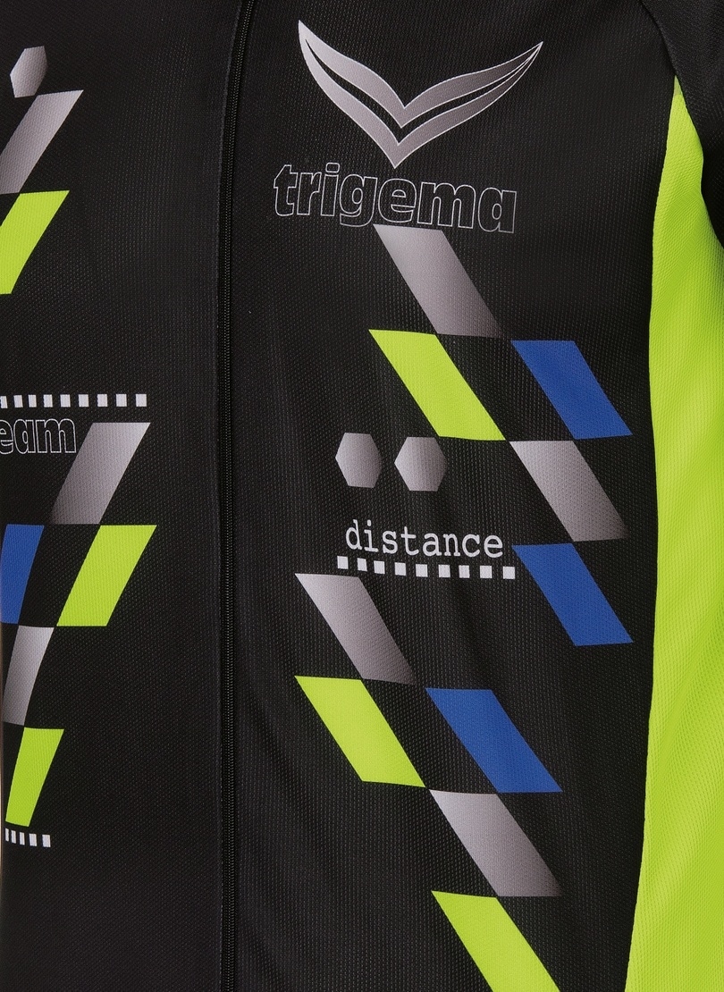 Trigema Trainingsjacke »TRIGEMA Fahrradjacke aus atmungsaktivem Material«, (1 St.)