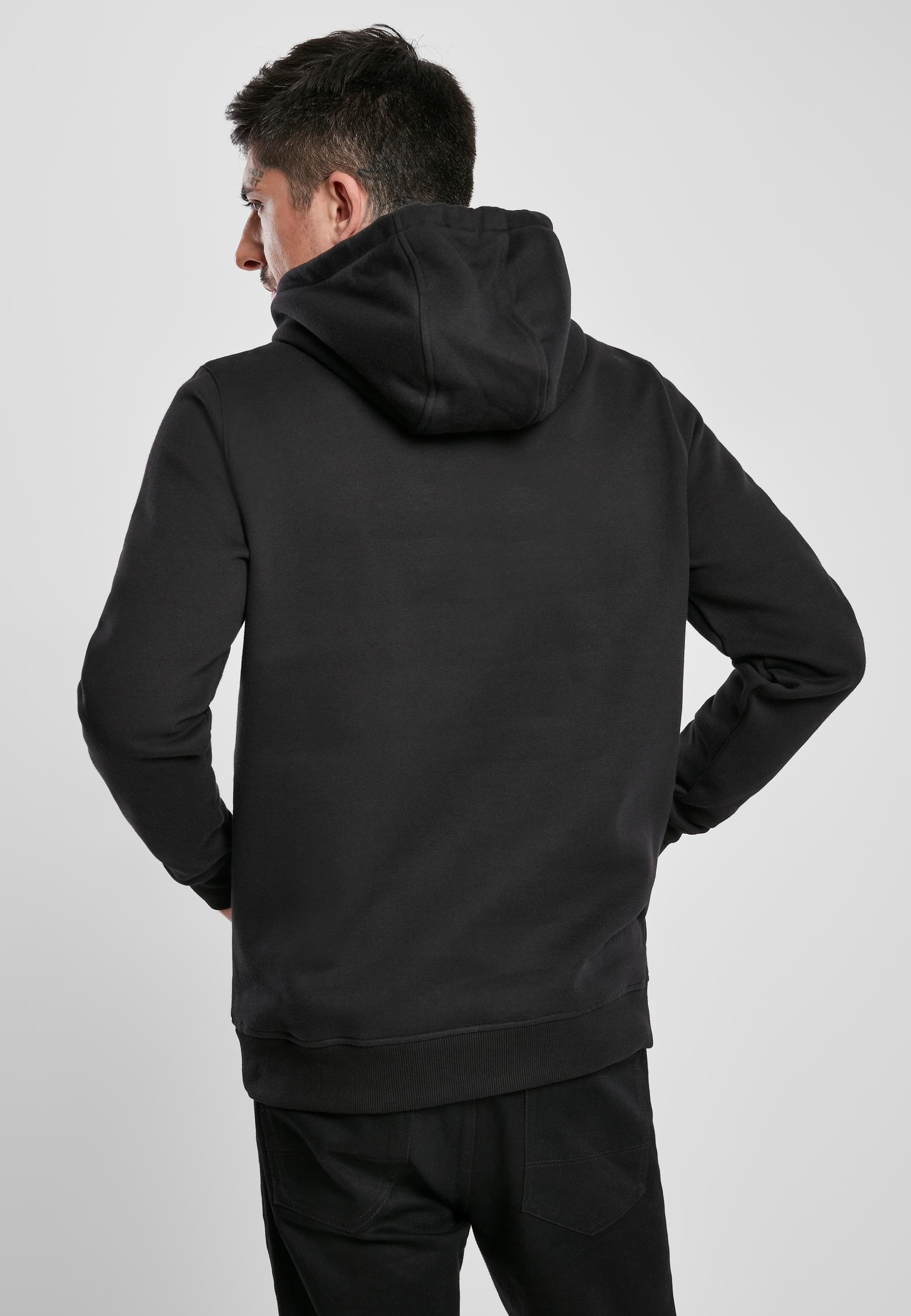 MisterTee Sweatshirt »MisterTee Herren Fuck Off Flames Hoody«, (1 tlg.)